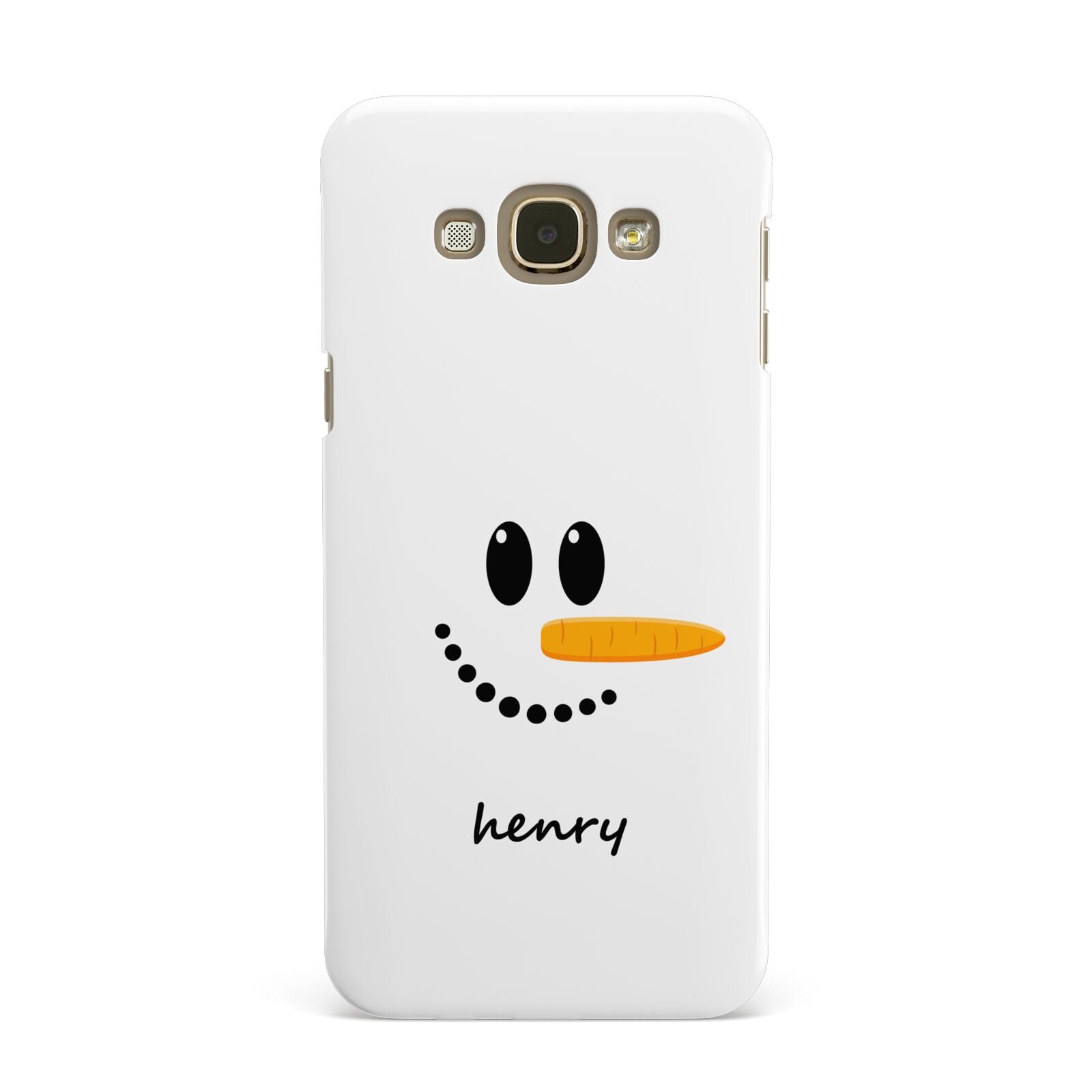 Personalised Snowman Samsung Galaxy A8 Case