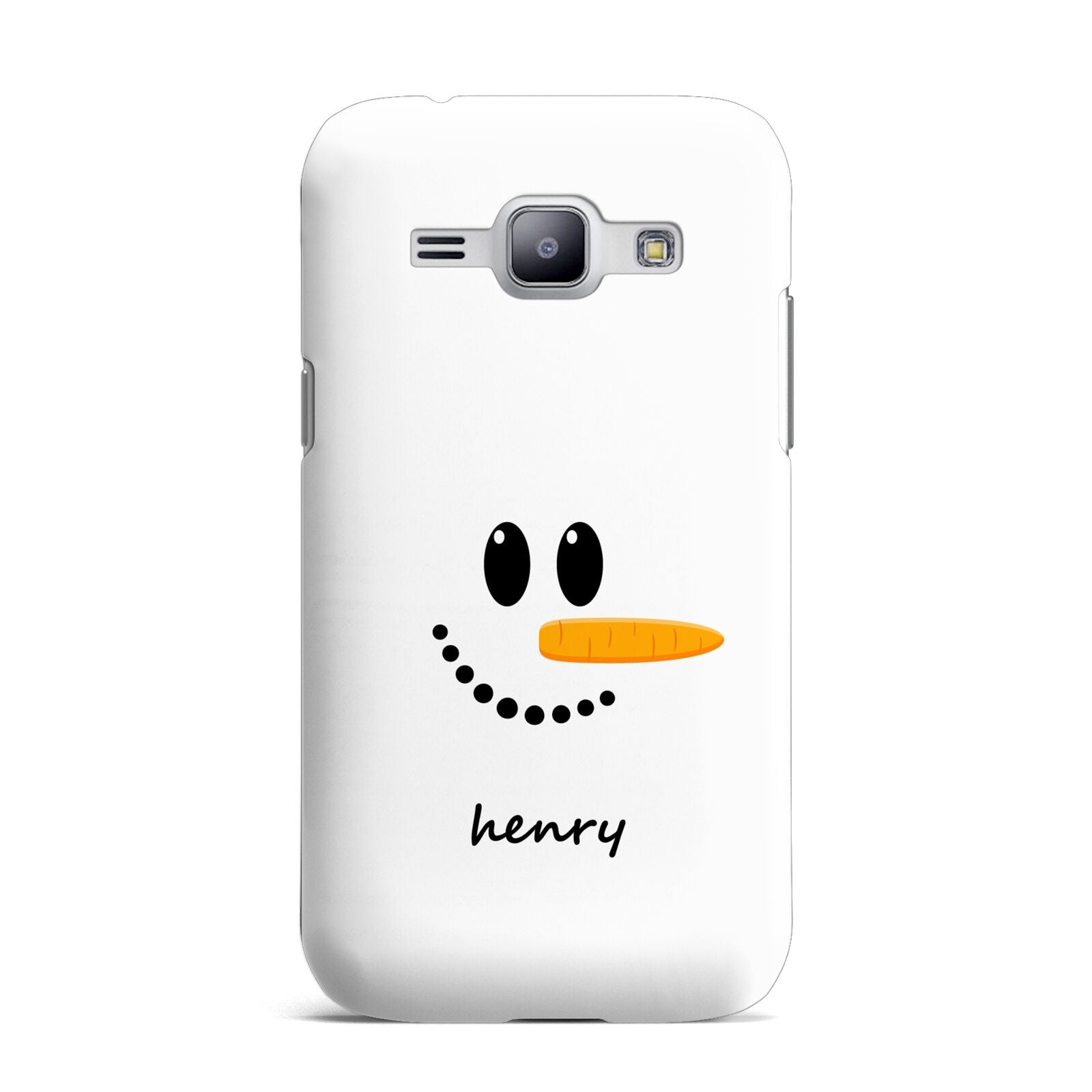 Personalised Snowman Samsung Galaxy J1 2015 Case