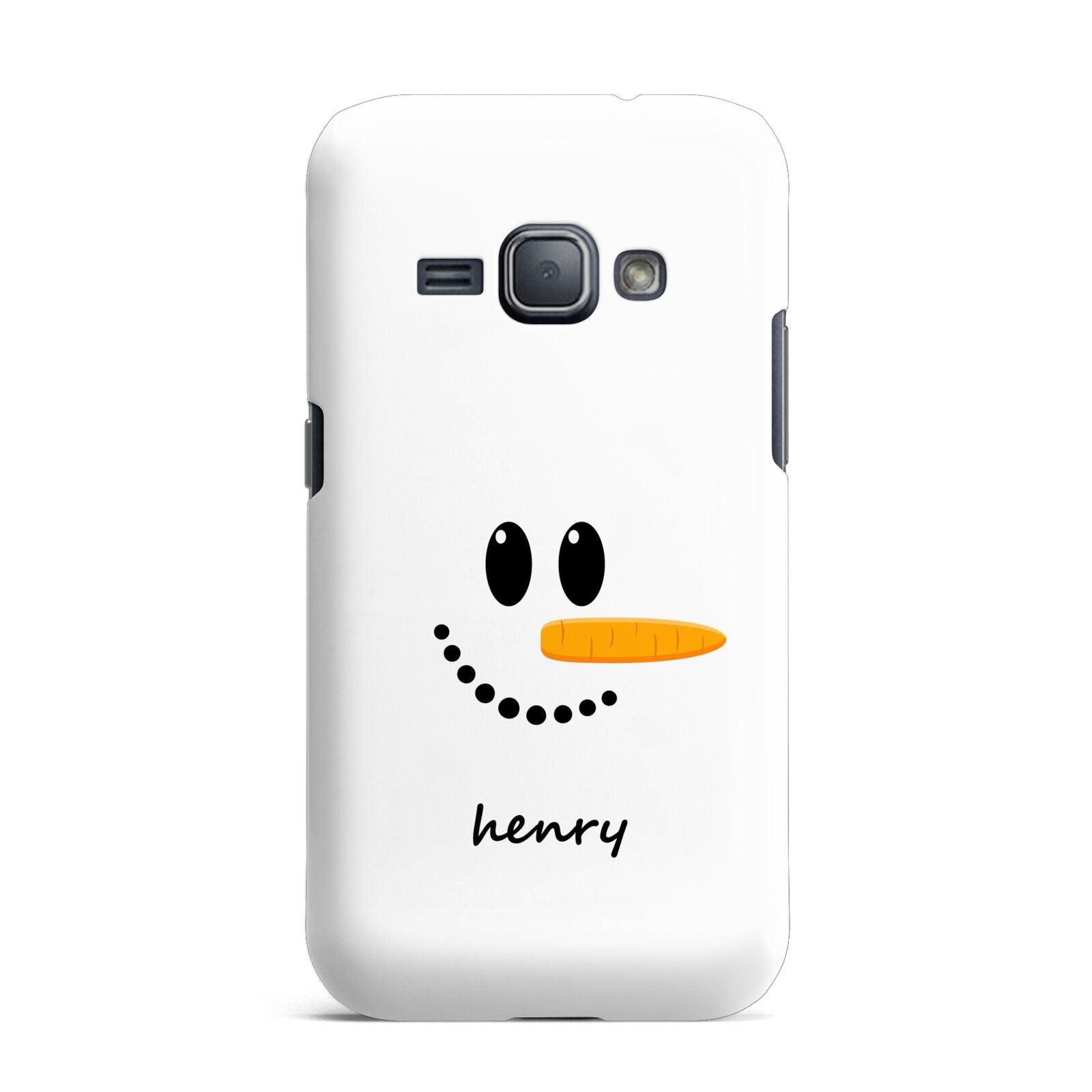 Personalised Snowman Samsung Galaxy J1 2016 Case