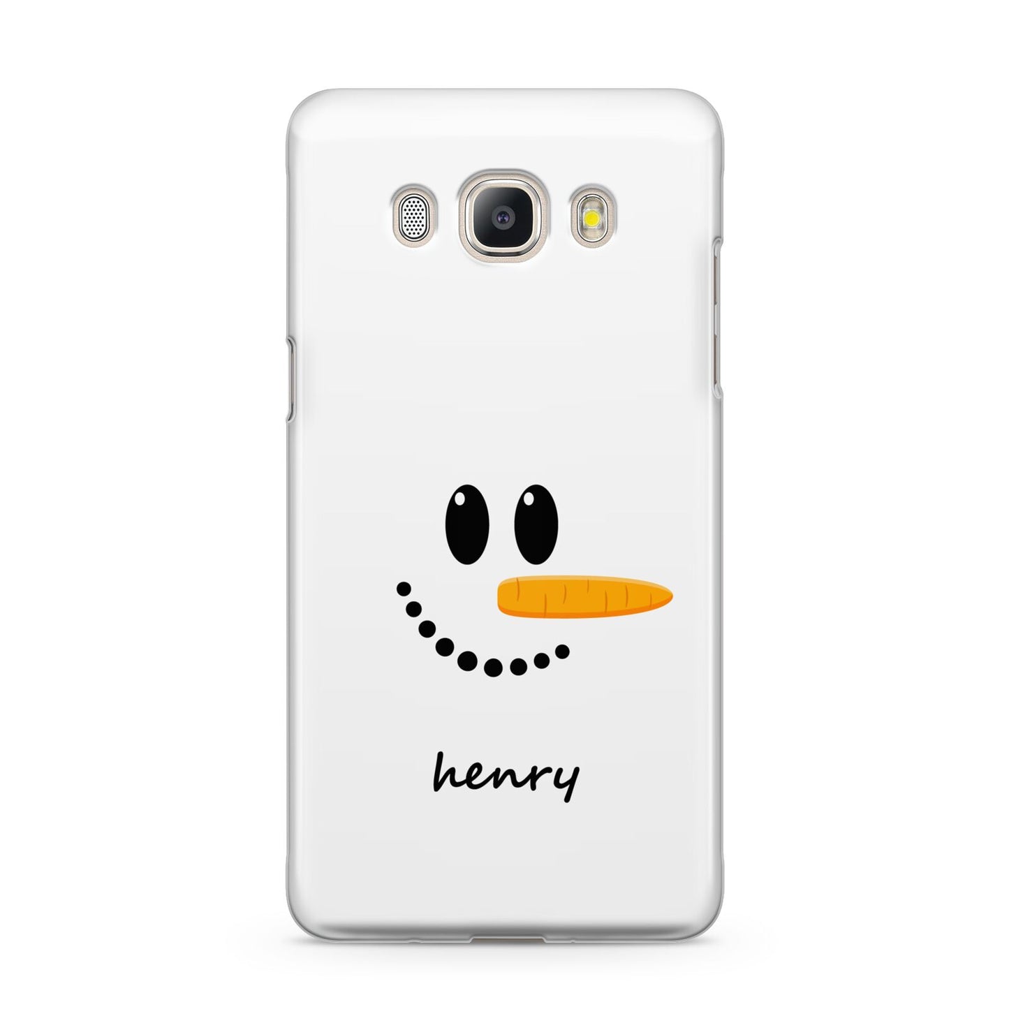 Personalised Snowman Samsung Galaxy J5 2016 Case