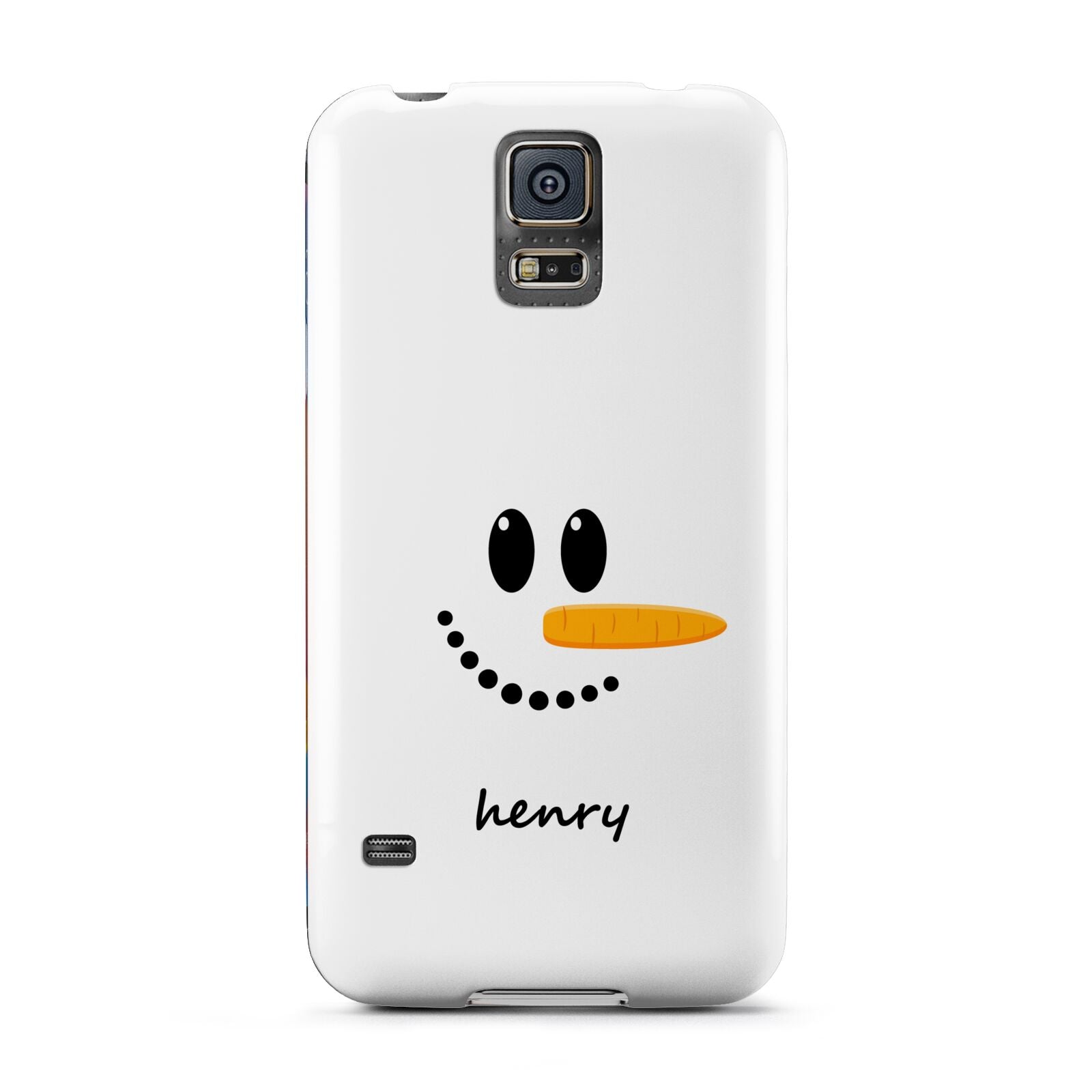 Personalised Snowman Samsung Galaxy S5 Case