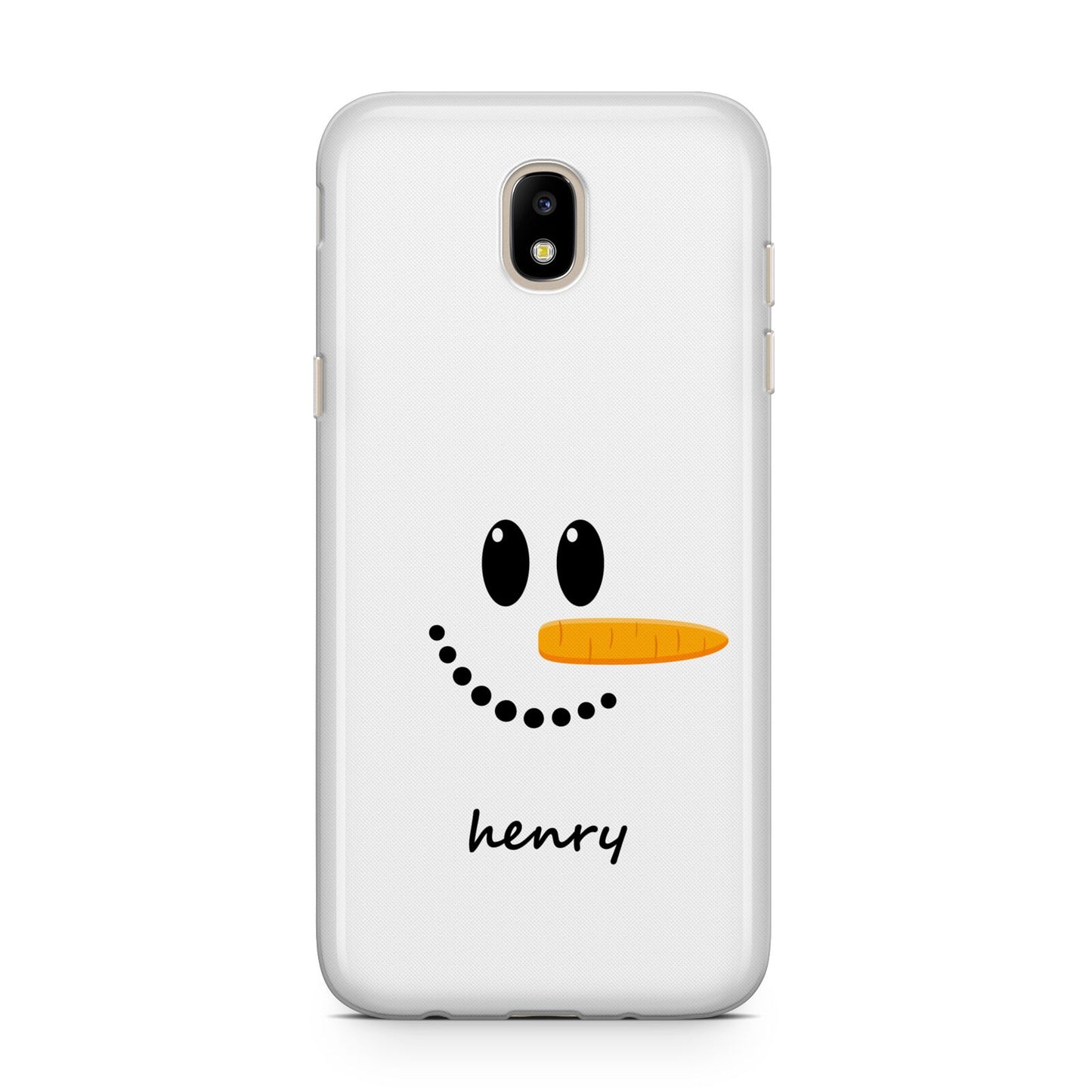 Personalised Snowman Samsung J5 2017 Case