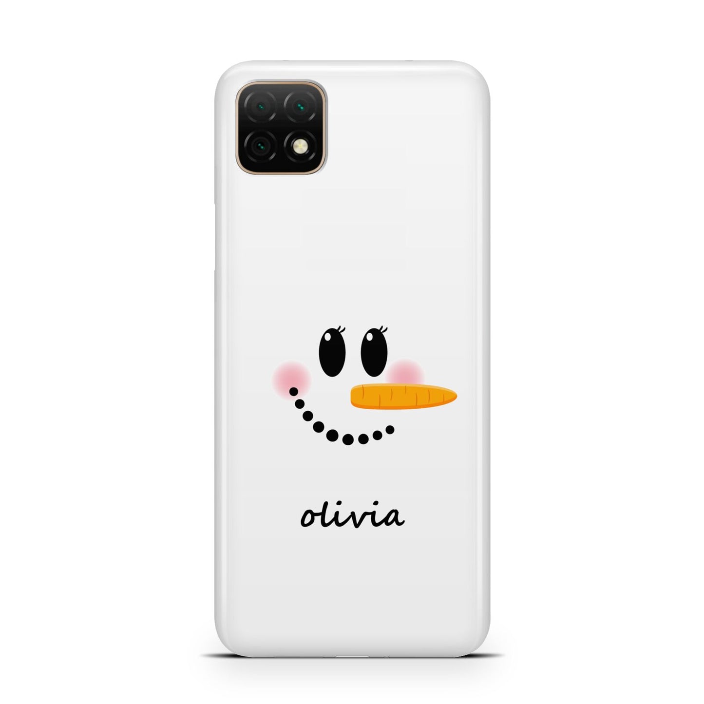 Personalised Snowwoman Huawei Enjoy 20 Phone Case