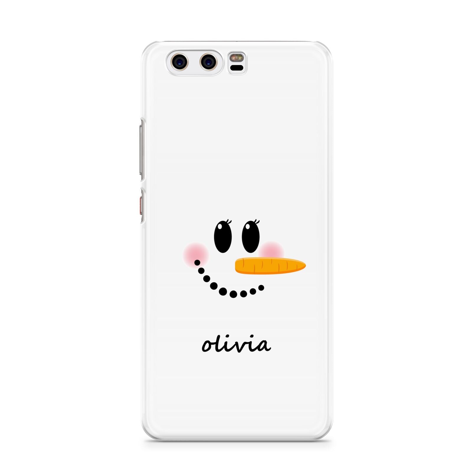 Personalised Snowwoman Huawei P10 Phone Case