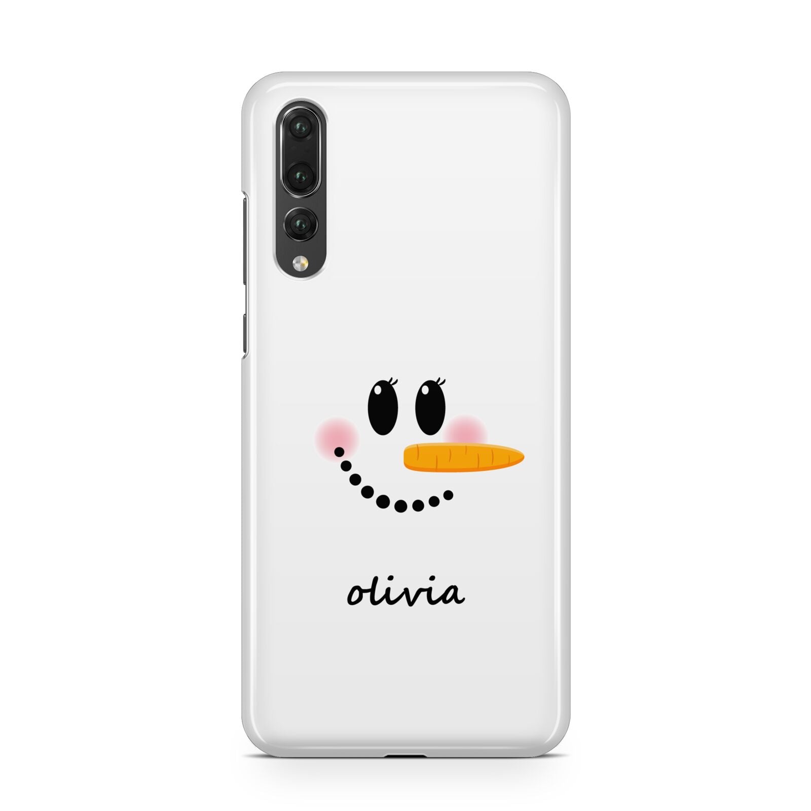 Personalised Snowwoman Huawei P20 Pro Phone Case