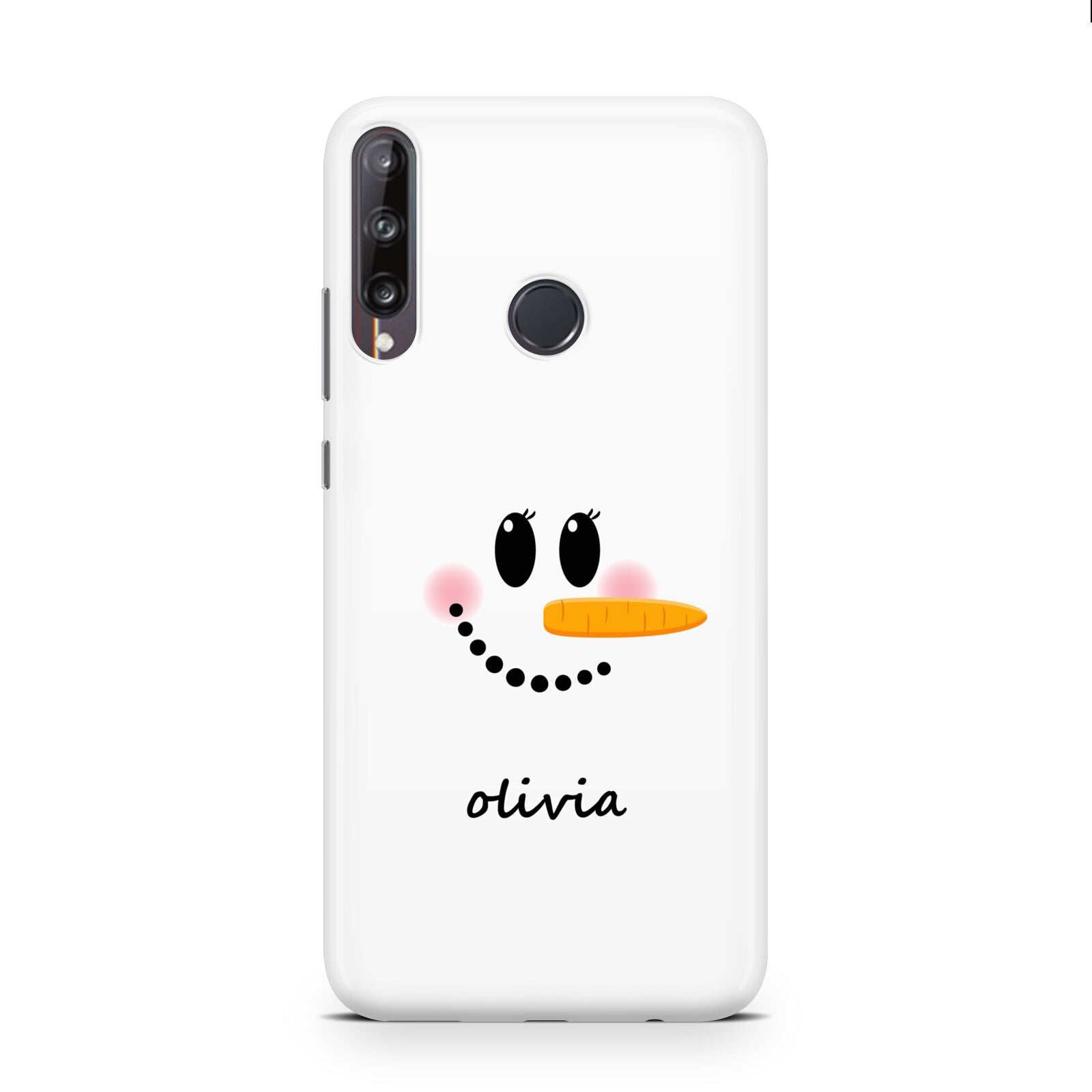 Personalised Snowwoman Huawei P40 Lite E Phone Case