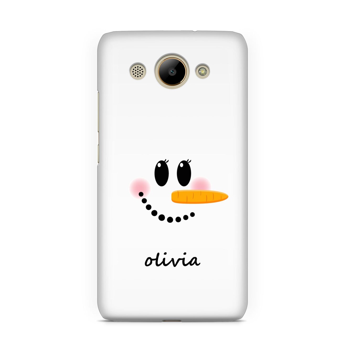 Personalised Snowwoman Huawei Y3 2017