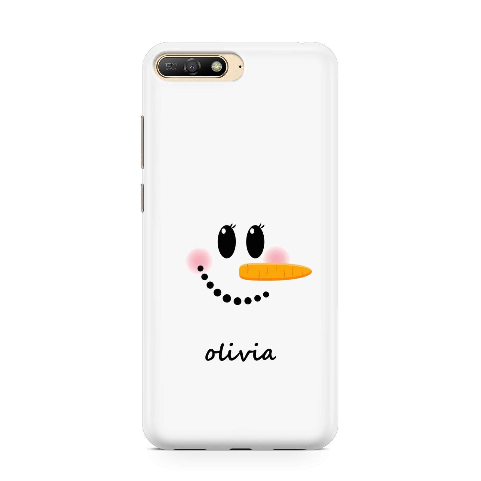 Personalised Snowwoman Huawei Y6 2018