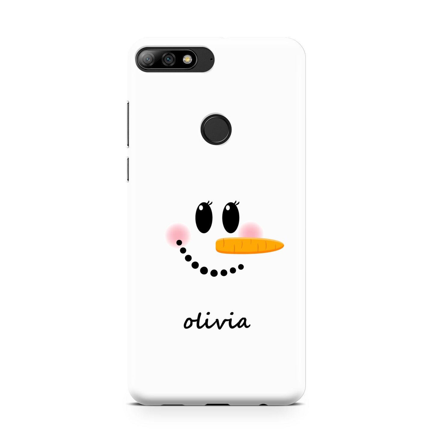 Personalised Snowwoman Huawei Y7 2018