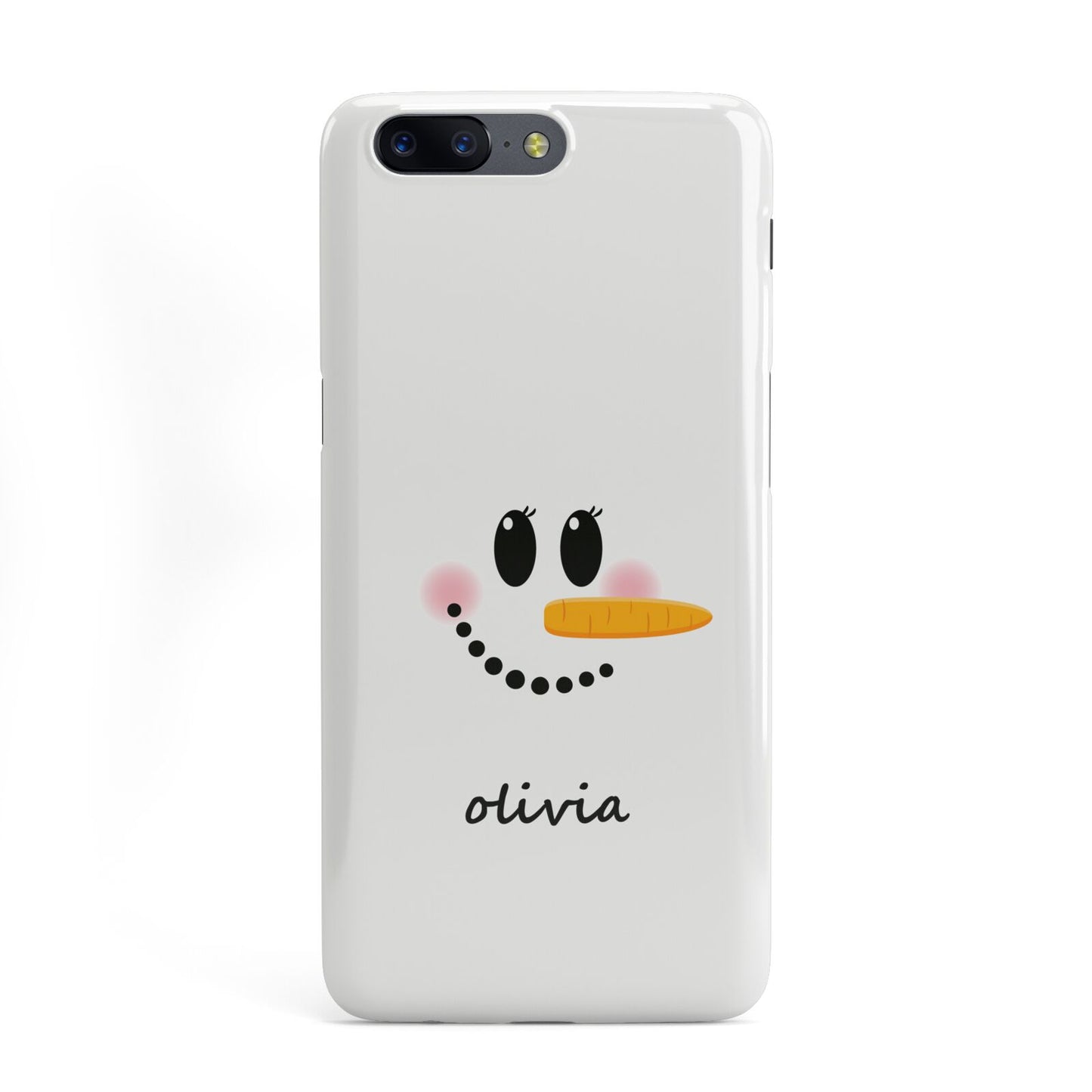 Personalised Snowwoman OnePlus Case