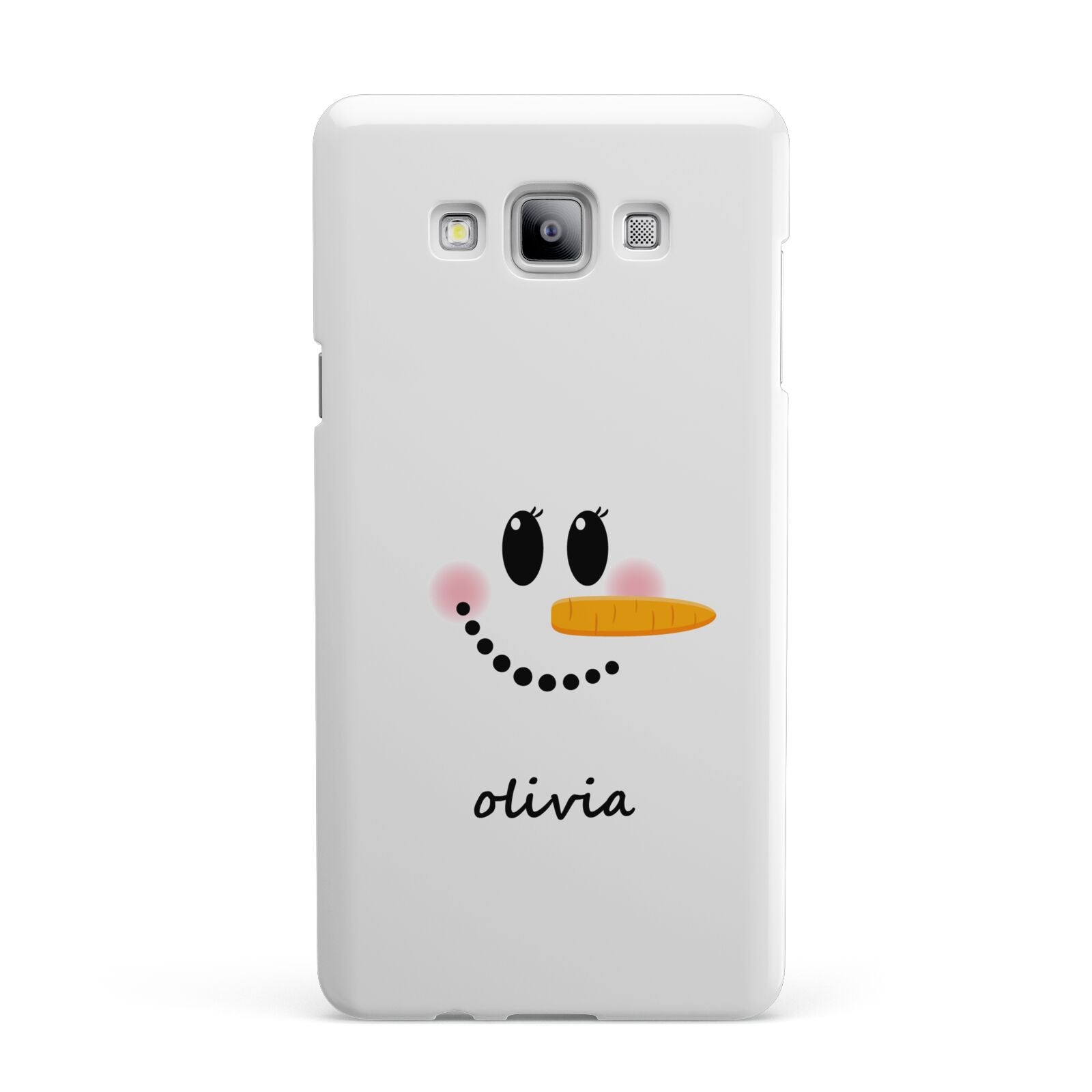 Personalised Snowwoman Samsung Galaxy A7 2015 Case