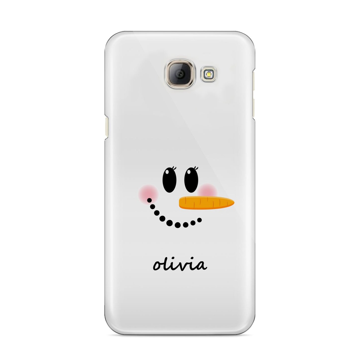 Personalised Snowwoman Samsung Galaxy A8 2016 Case