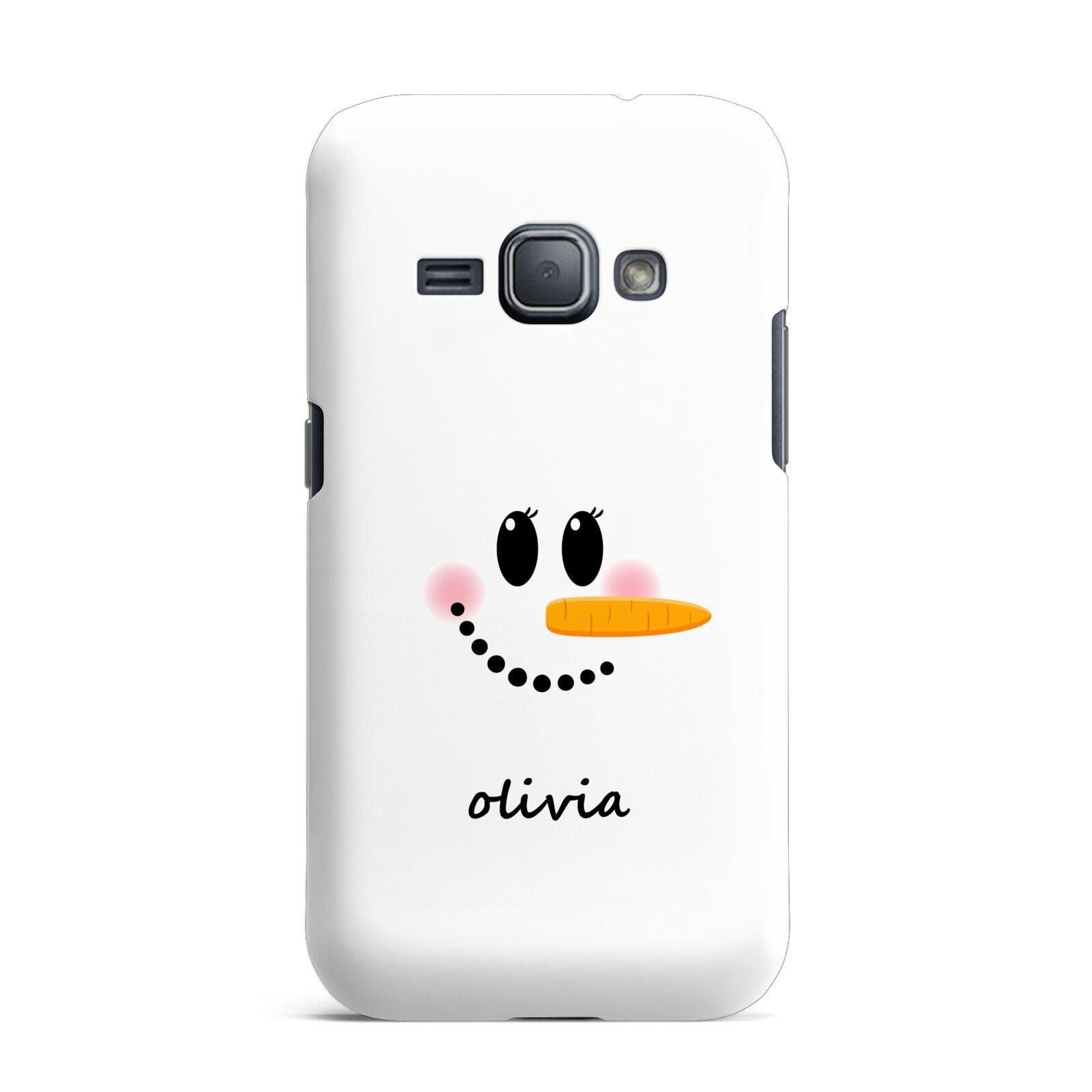 Personalised Snowwoman Samsung Galaxy J1 2016 Case