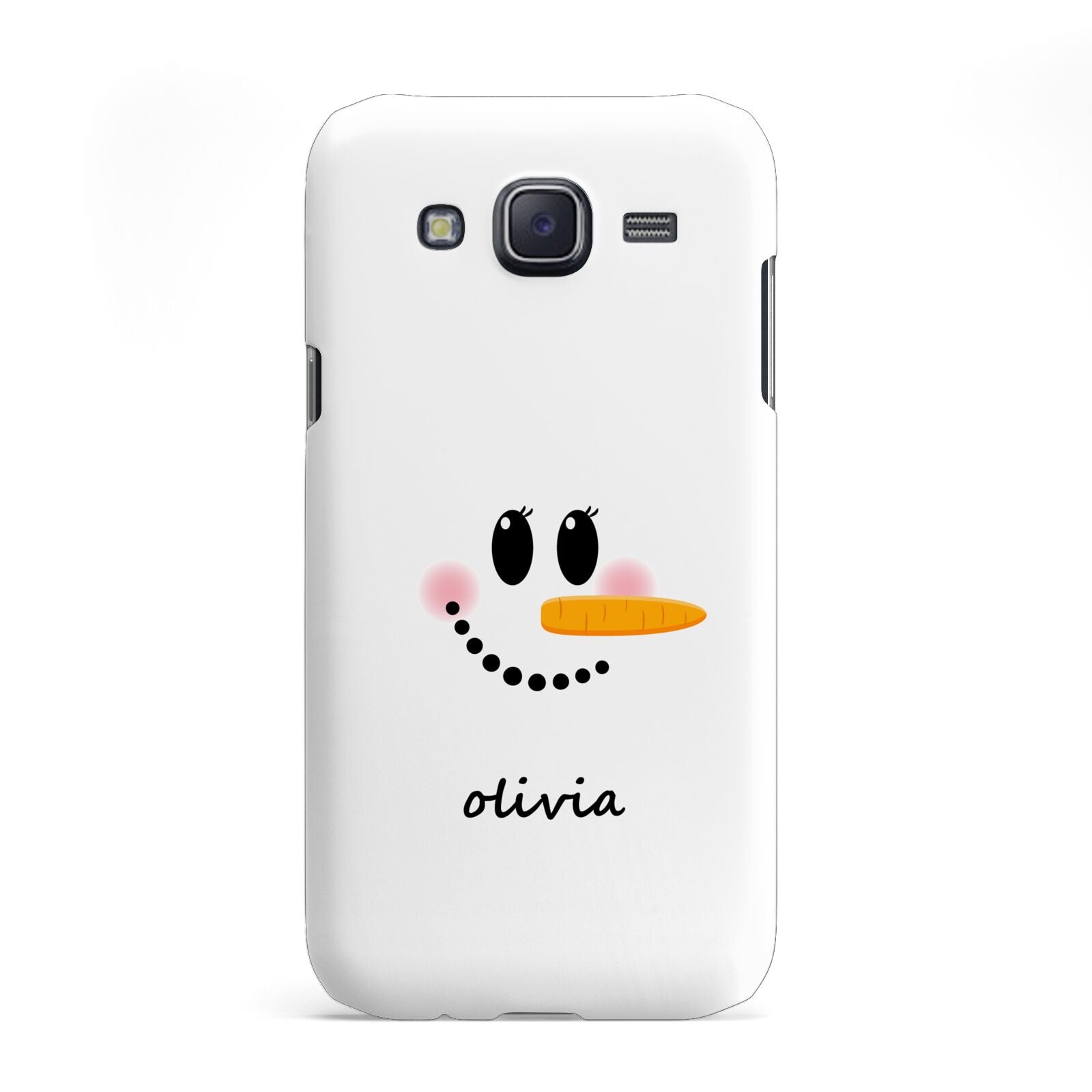 Personalised Snowwoman Samsung Galaxy J5 Case