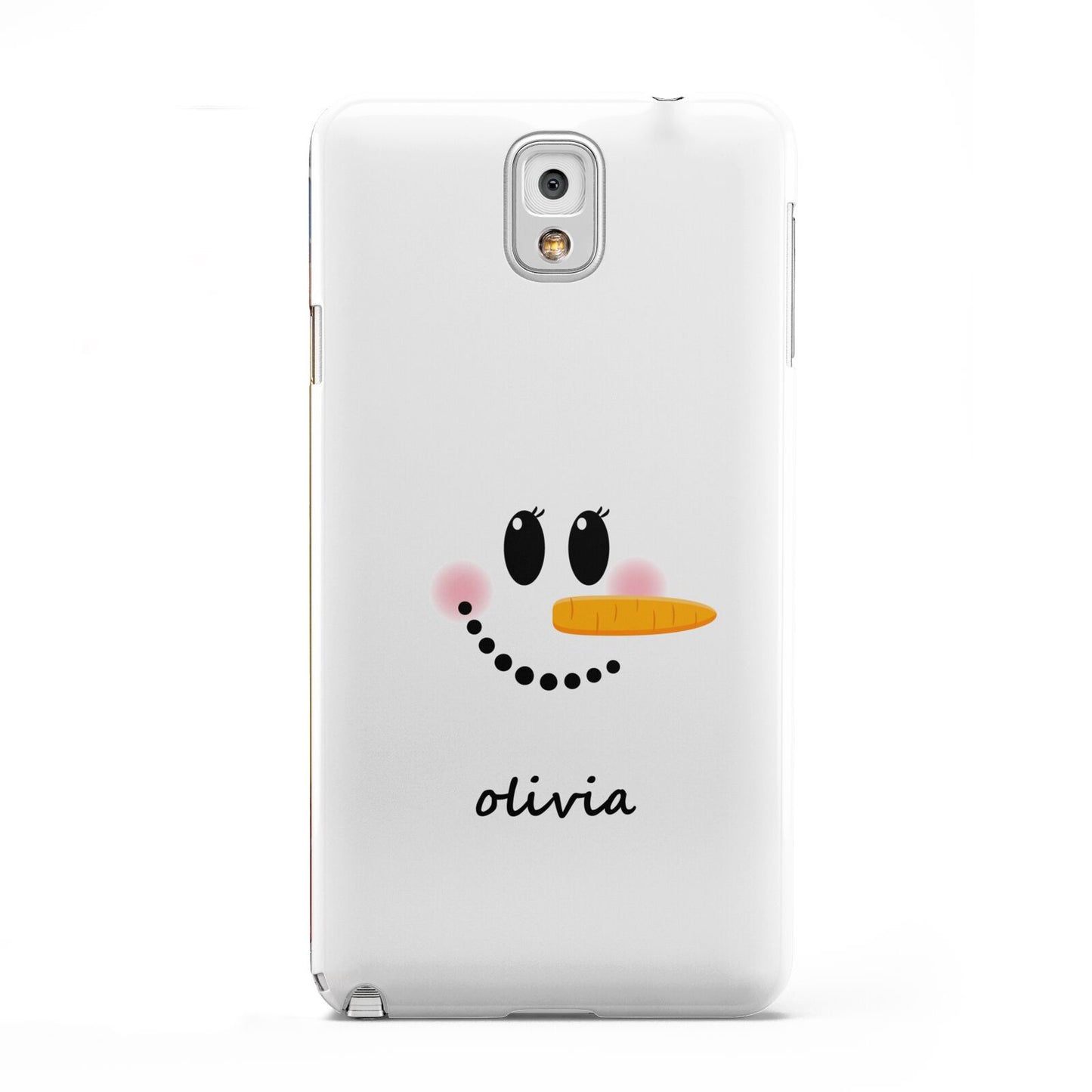 Personalised Snowwoman Samsung Galaxy Note 3 Case