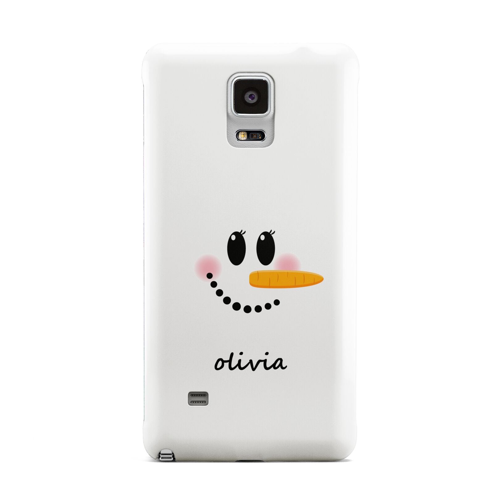 Personalised Snowwoman Samsung Galaxy Note 4 Case