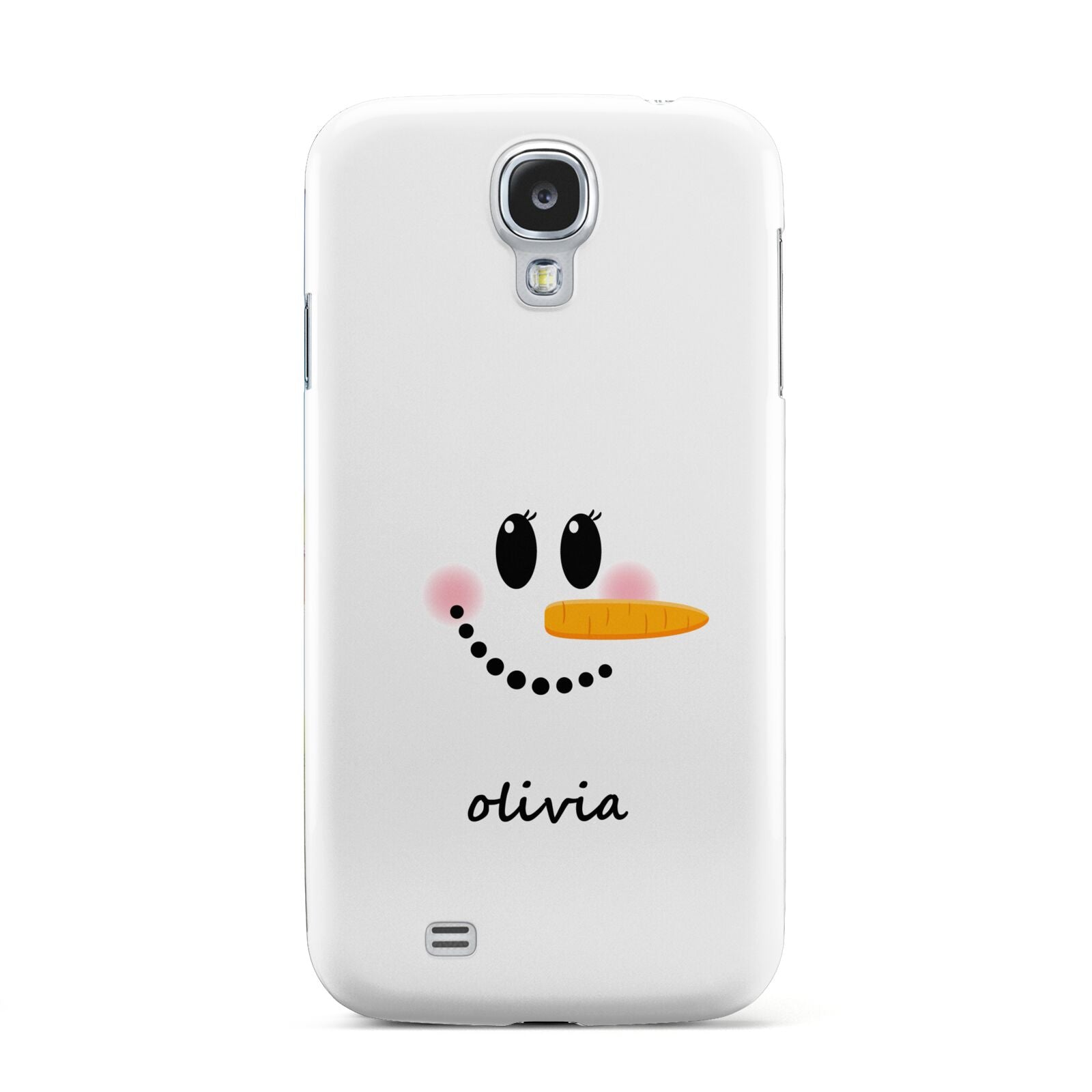 Personalised Snowwoman Samsung Galaxy S4 Case