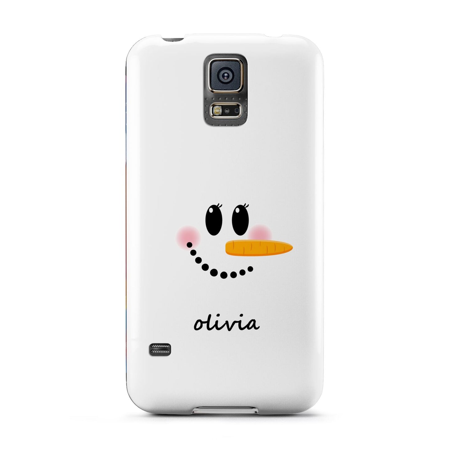 Personalised Snowwoman Samsung Galaxy S5 Case