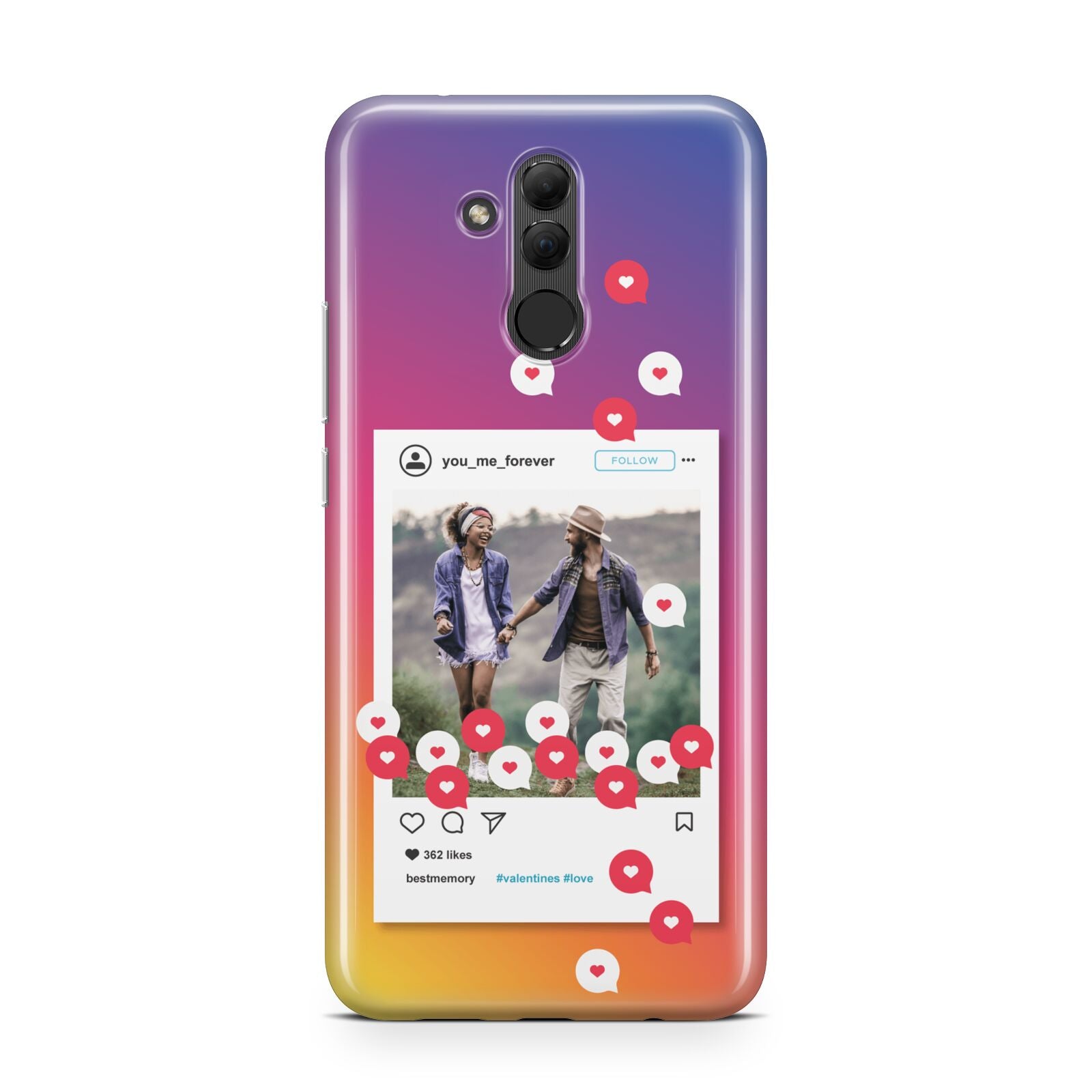 Personalised Social Media Photo Huawei Mate 20 Lite