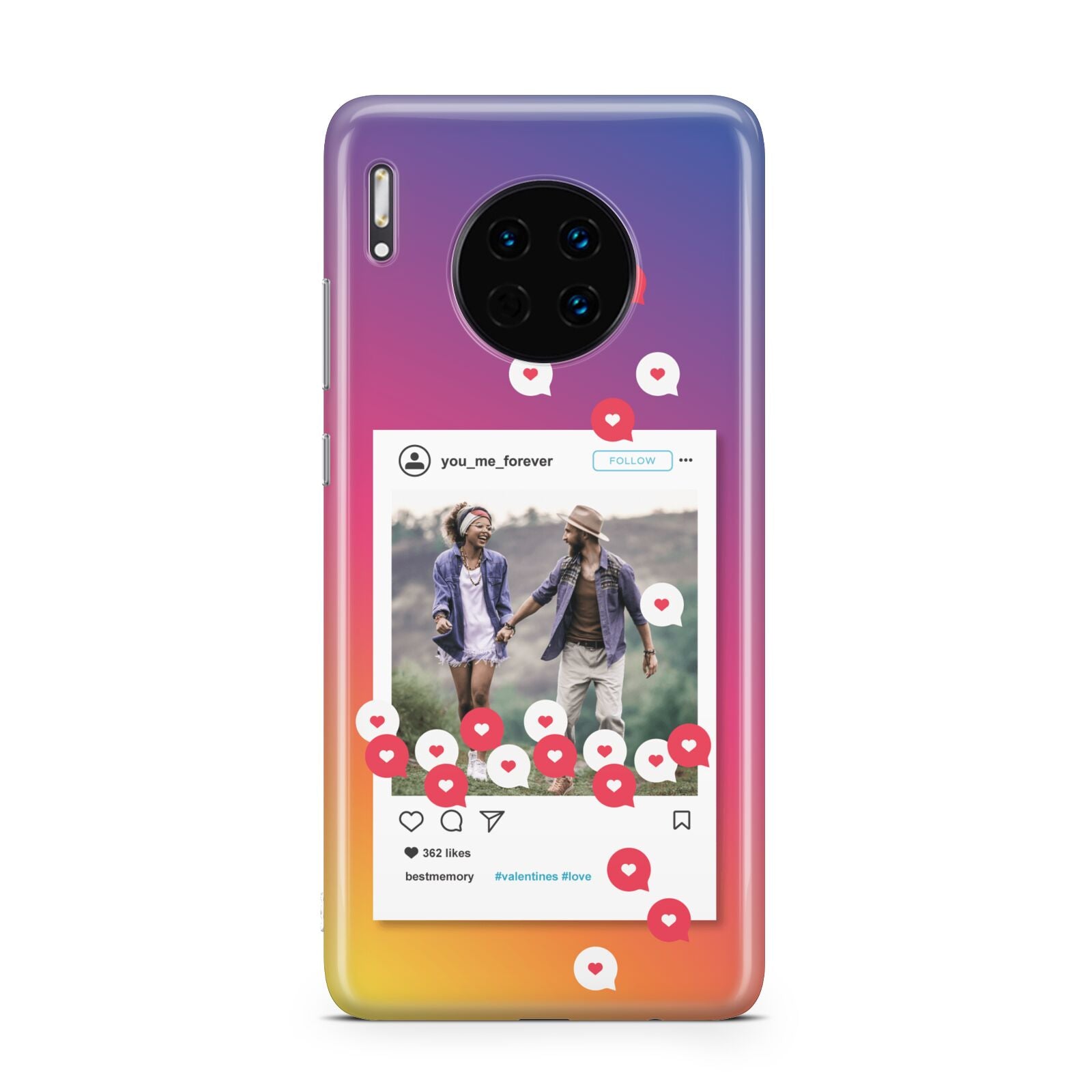 Personalised Social Media Photo Huawei Mate 30