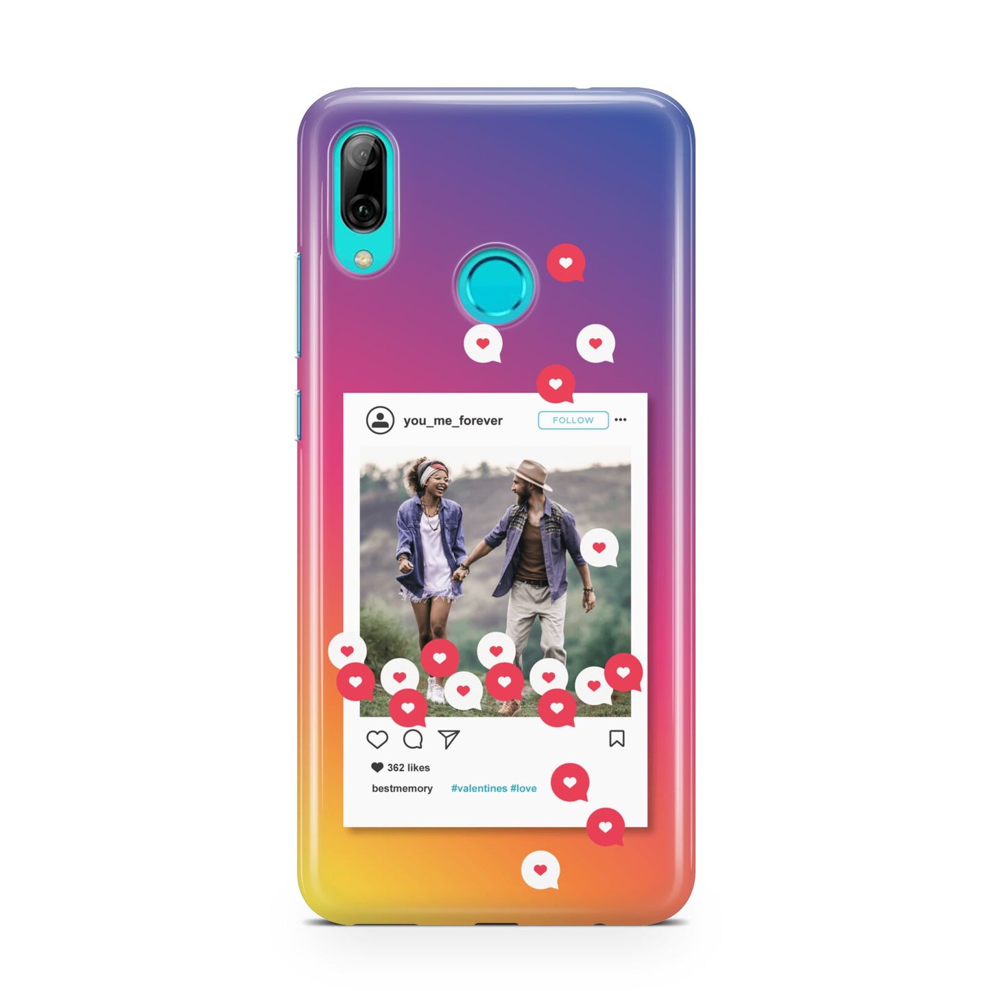 Personalised Social Media Photo Huawei P Smart 2019 Case