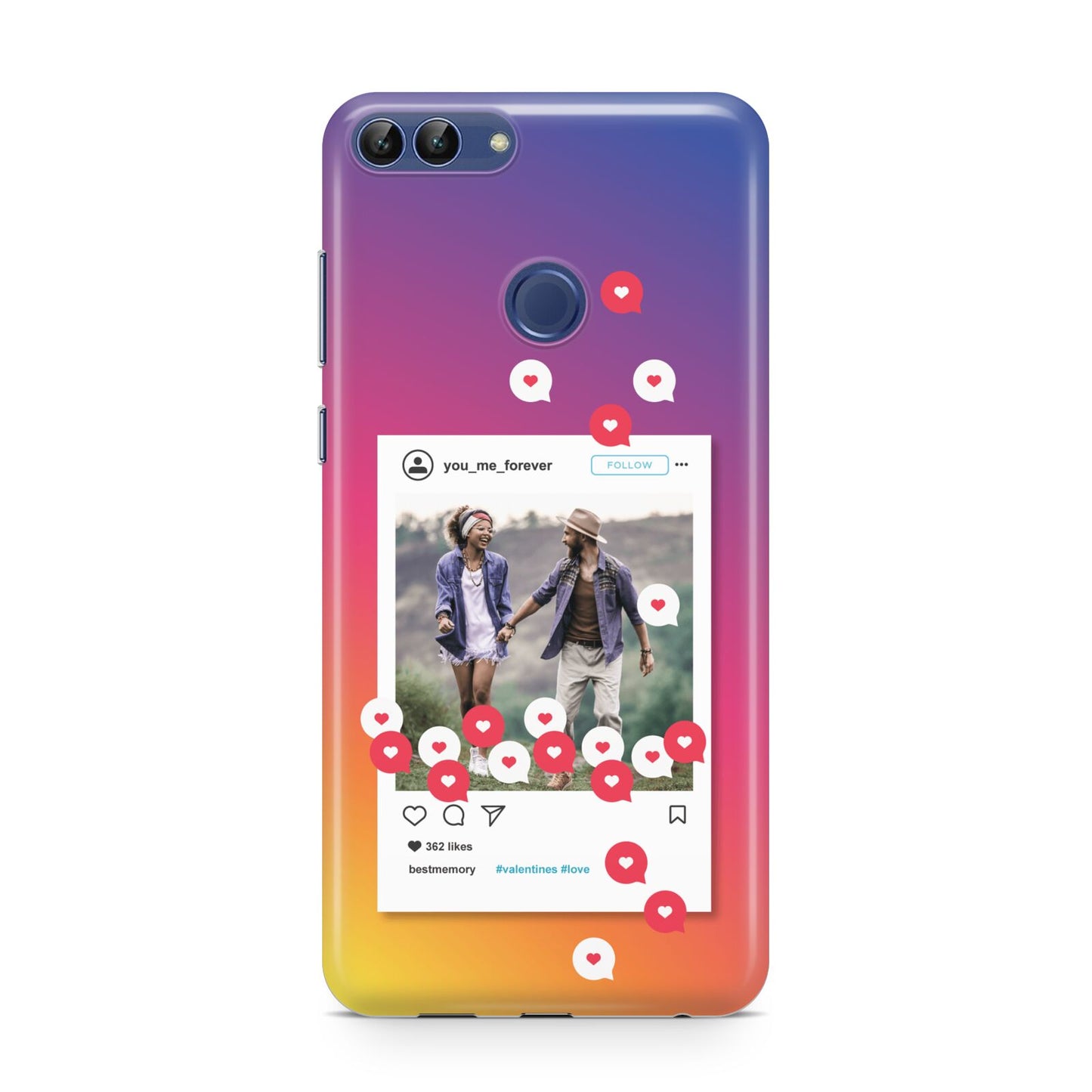 Personalised Social Media Photo Huawei P Smart Case