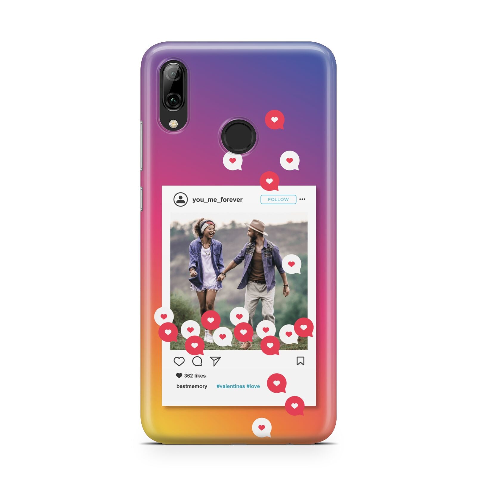 Personalised Social Media Photo Huawei Y7 2019