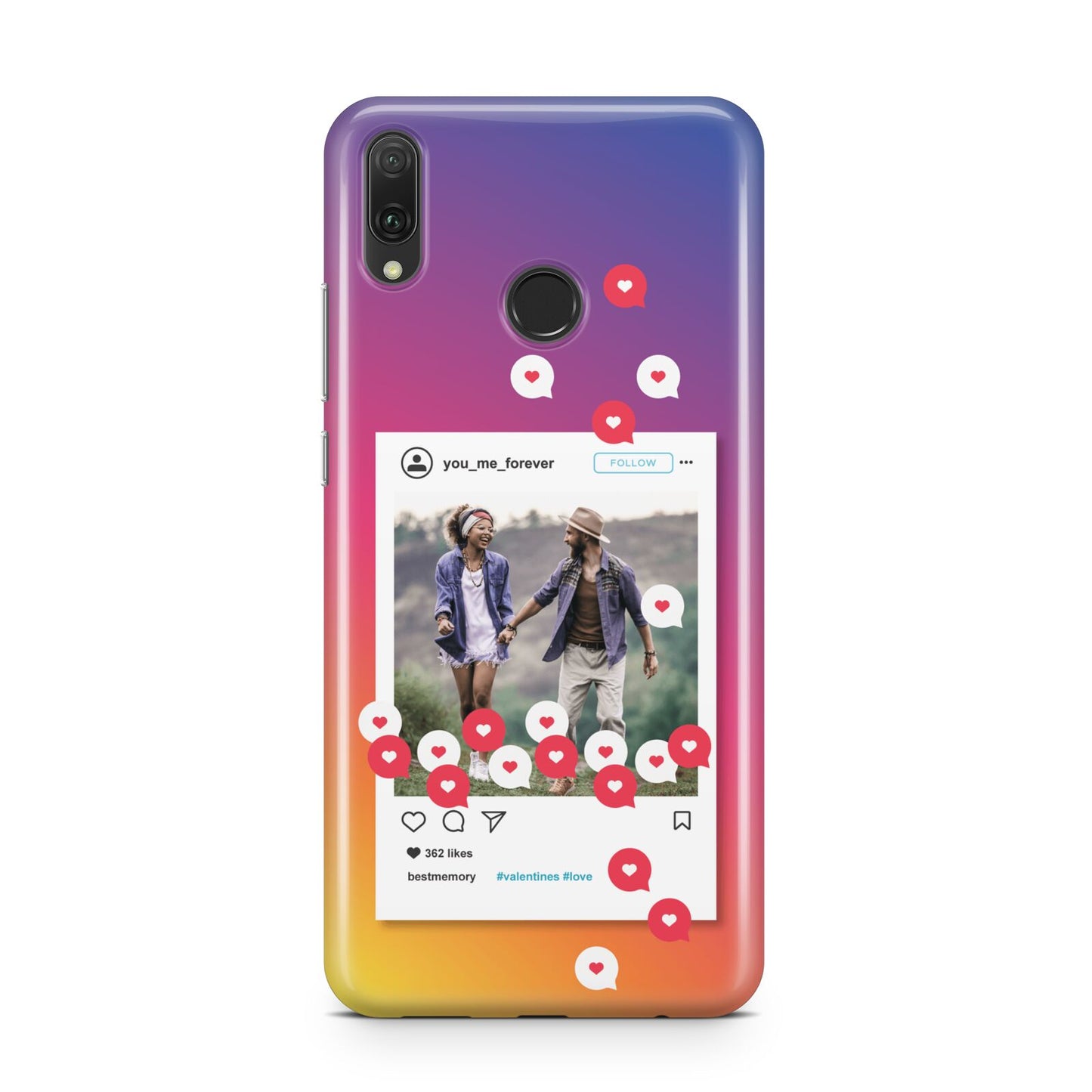 Personalised Social Media Photo Huawei Y9 2019