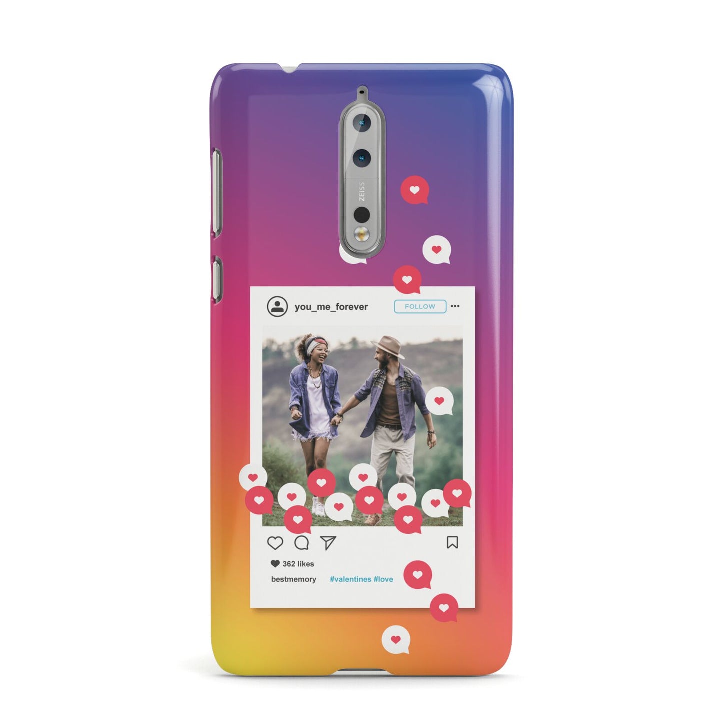 Personalised Social Media Photo Nokia Case