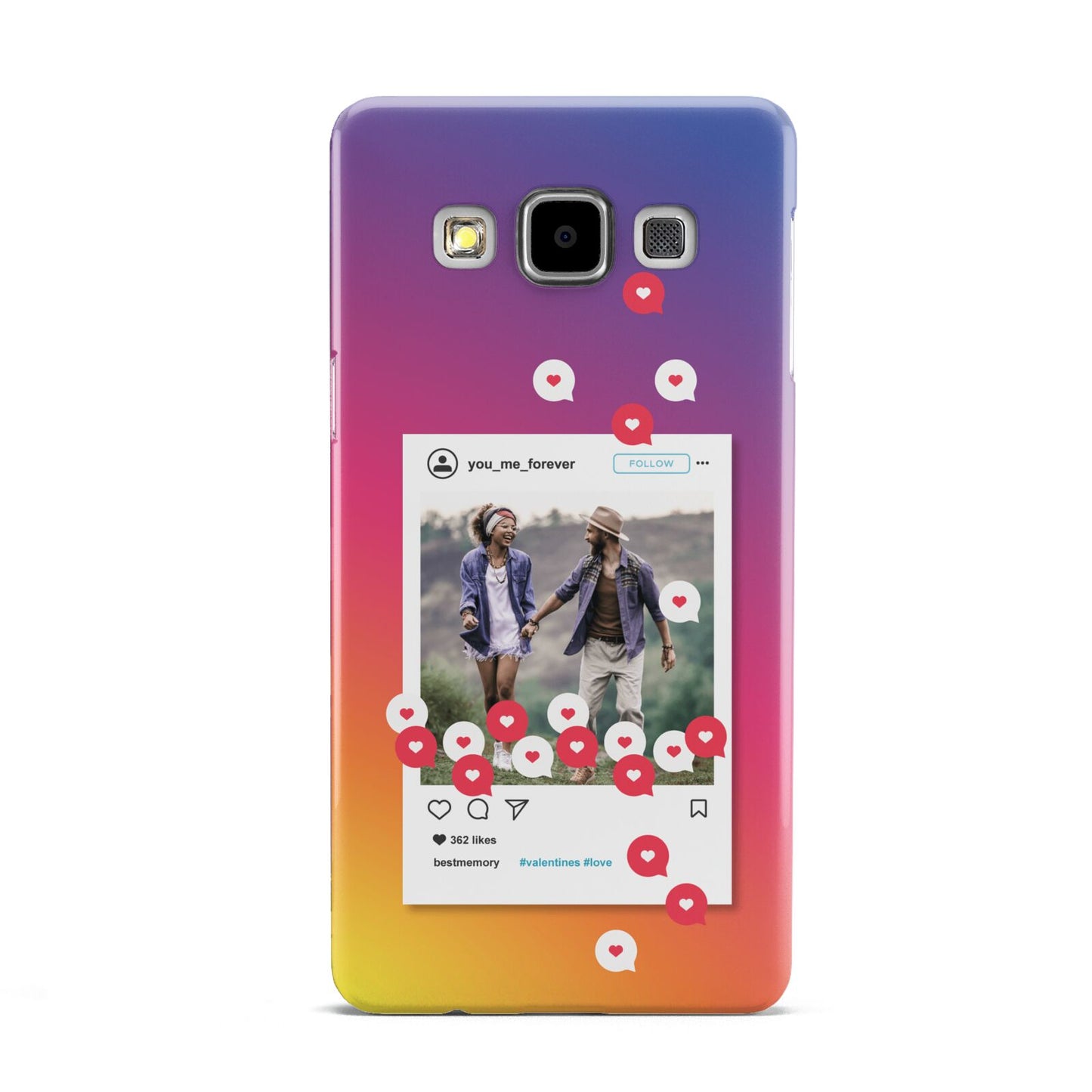 Personalised Social Media Photo Samsung Galaxy A5 Case