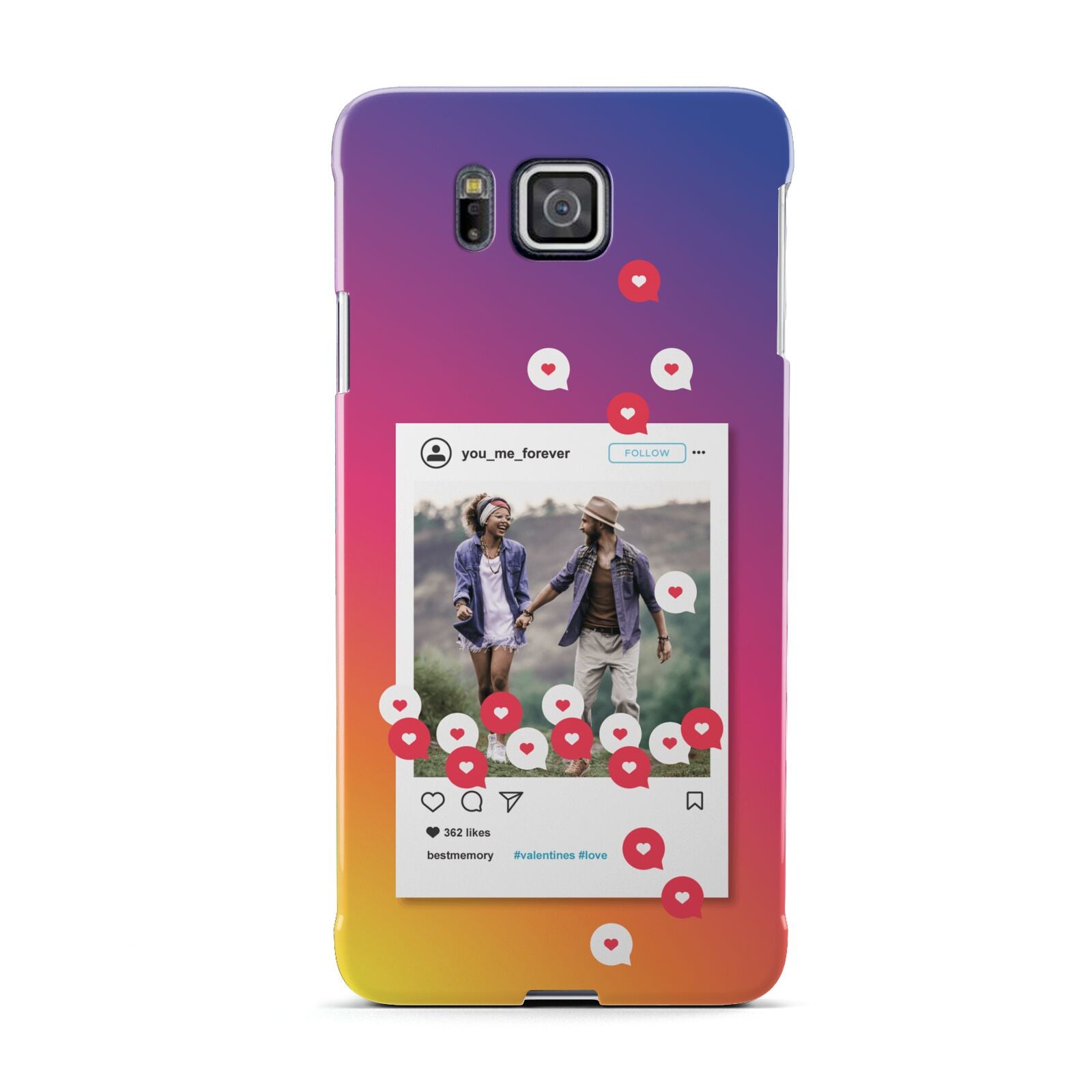 Personalised Social Media Photo Samsung Galaxy Alpha Case