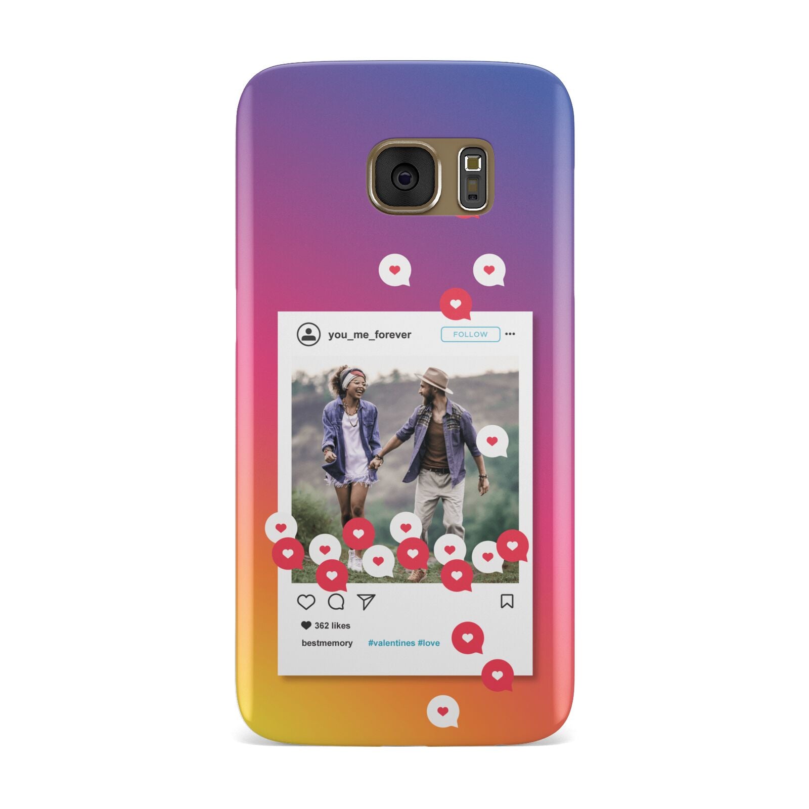 Personalised Social Media Photo Samsung Galaxy Case