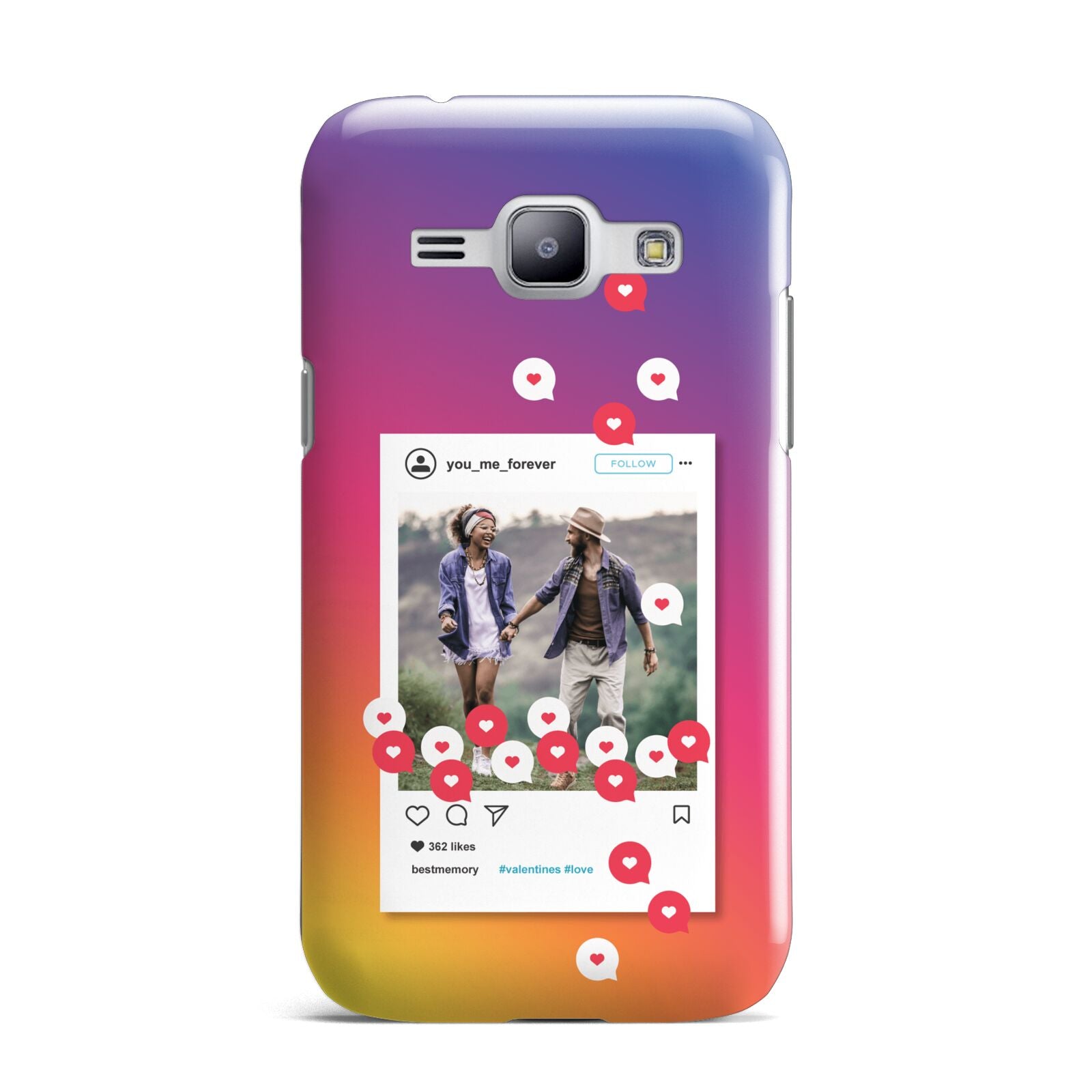 Personalised Social Media Photo Samsung Galaxy J1 2015 Case