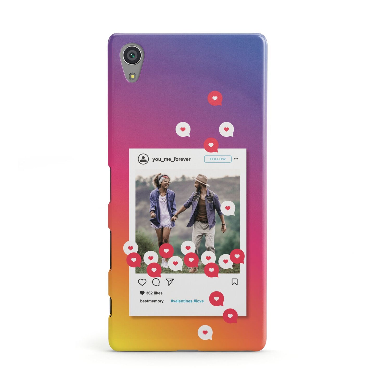 Personalised Social Media Photo Sony Xperia Case