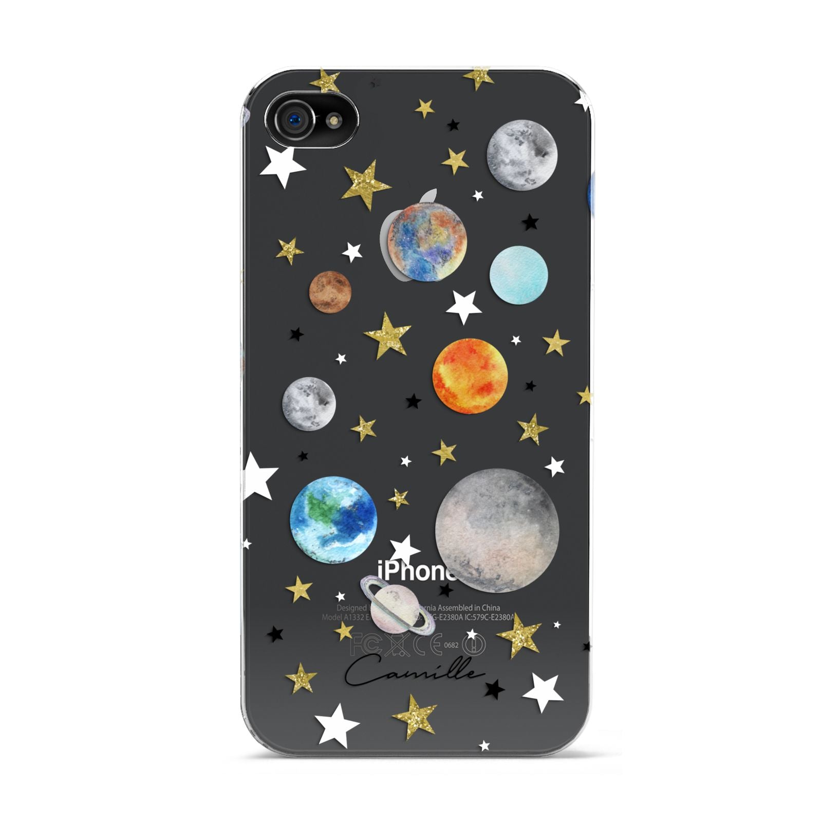 Personalised Solar System Apple iPhone 4s Case