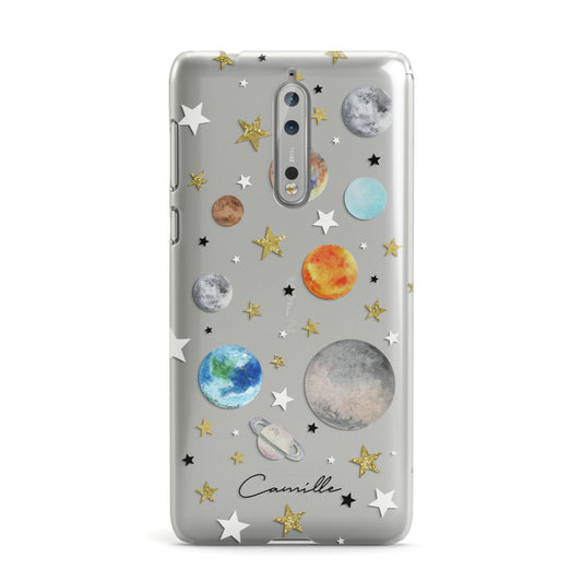 Personalised Solar System Nokia Case