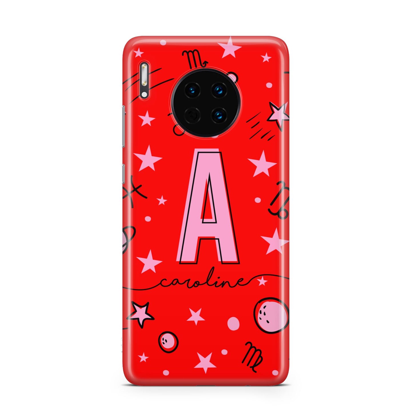 Personalised Space Initial Name Huawei Mate 30