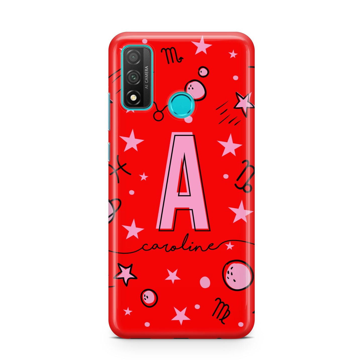 Personalised Space Initial Name Huawei P Smart 2020