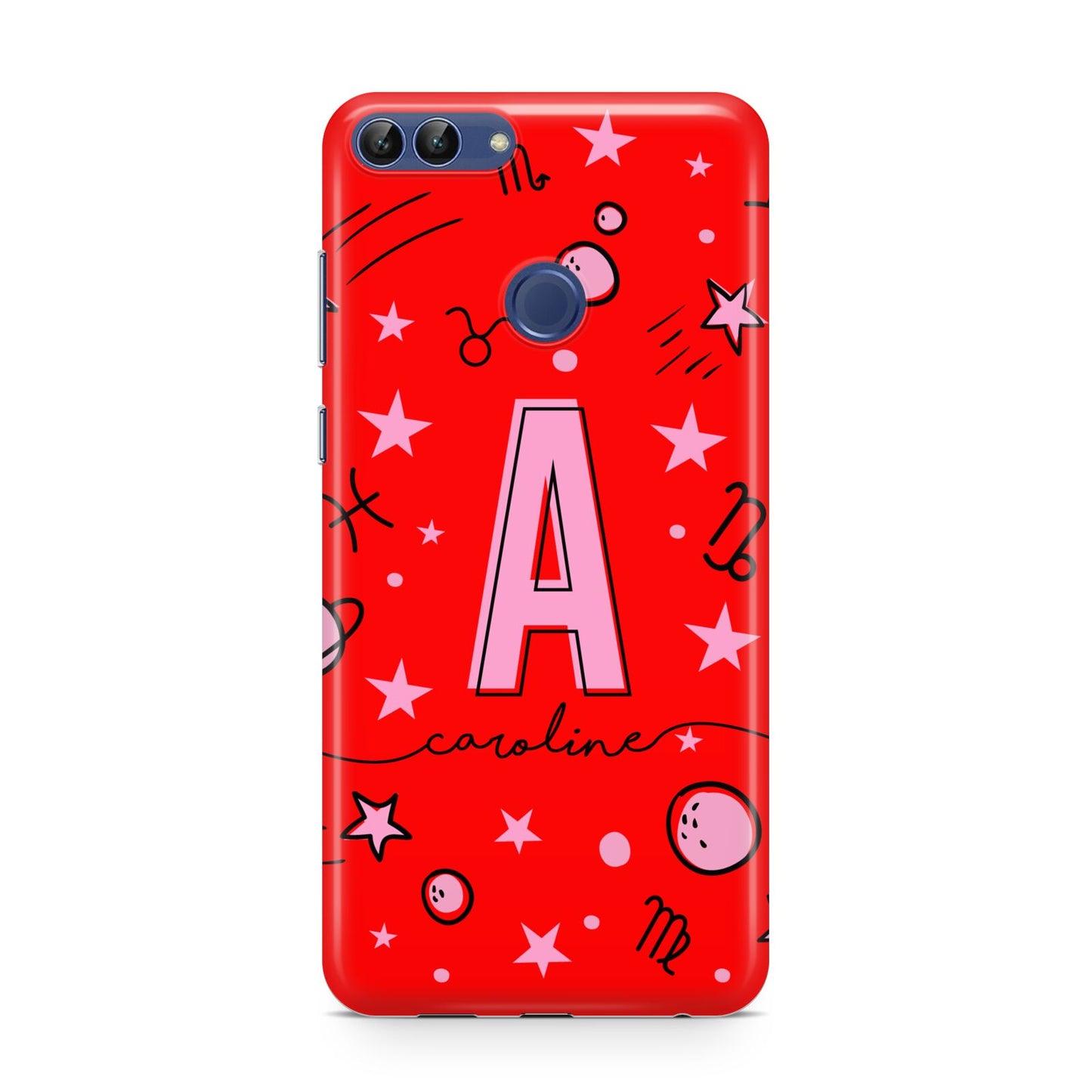 Personalised Space Initial Name Huawei P Smart Case