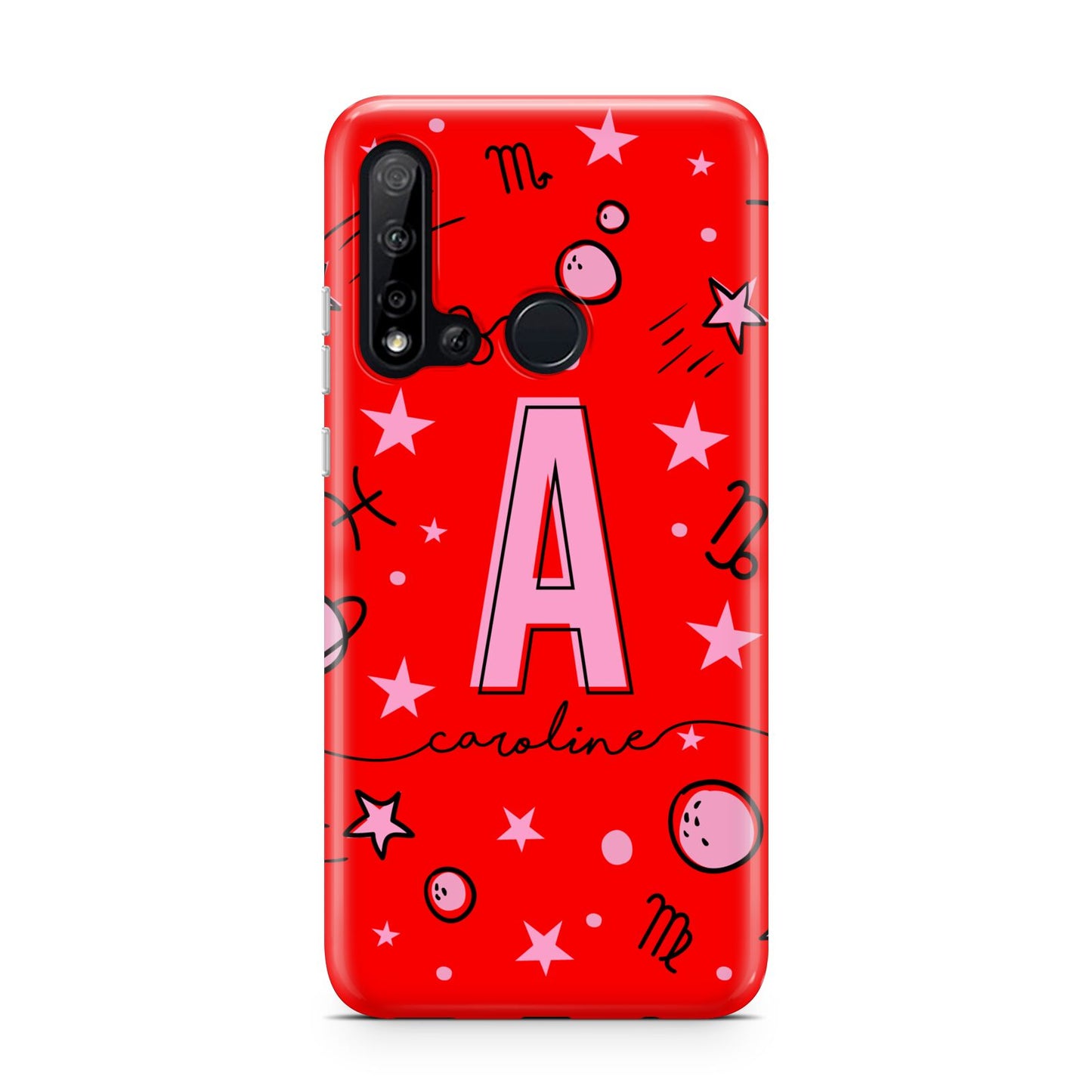 Personalised Space Initial Name Huawei P20 Lite 5G Phone Case