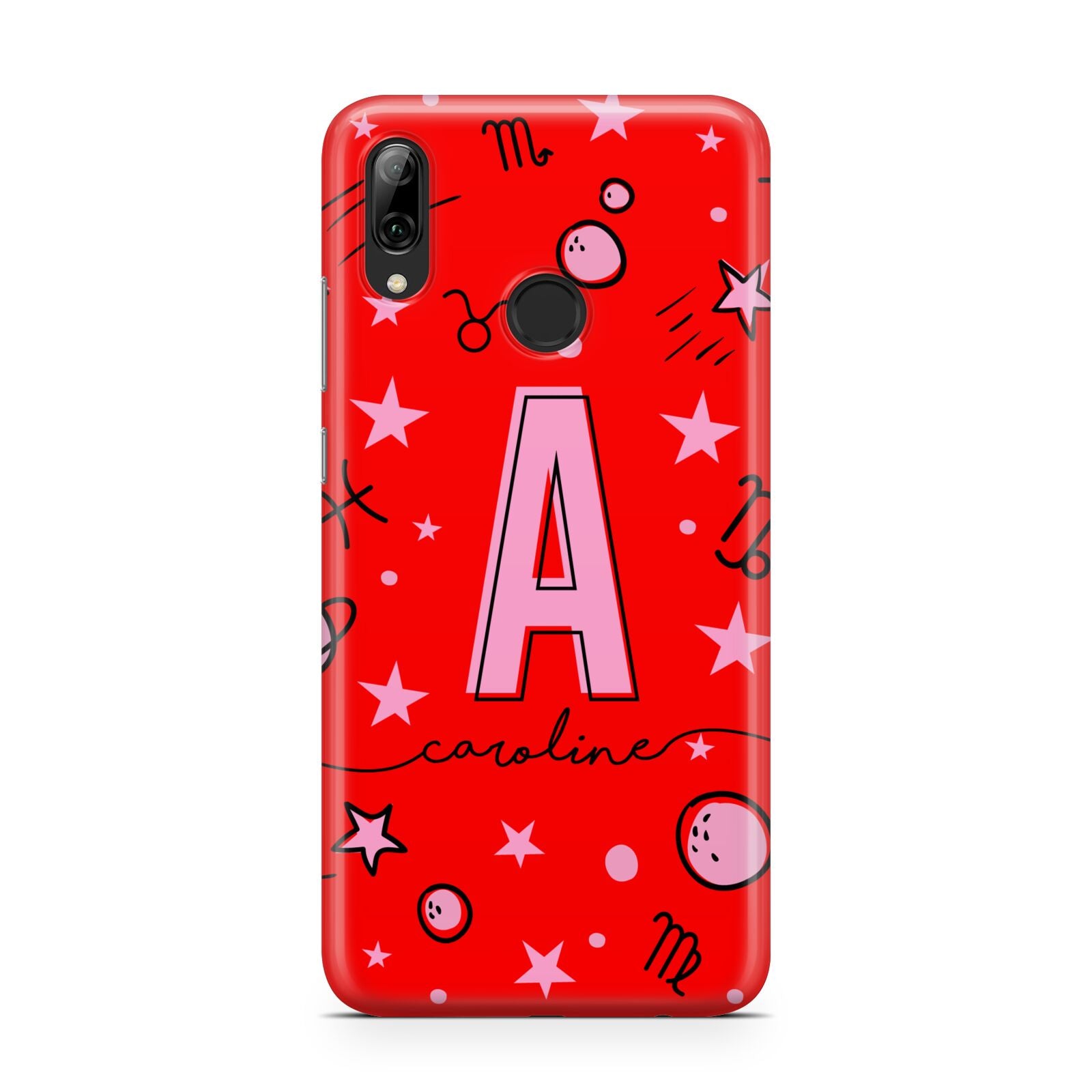 Personalised Space Initial Name Huawei Y7 2019