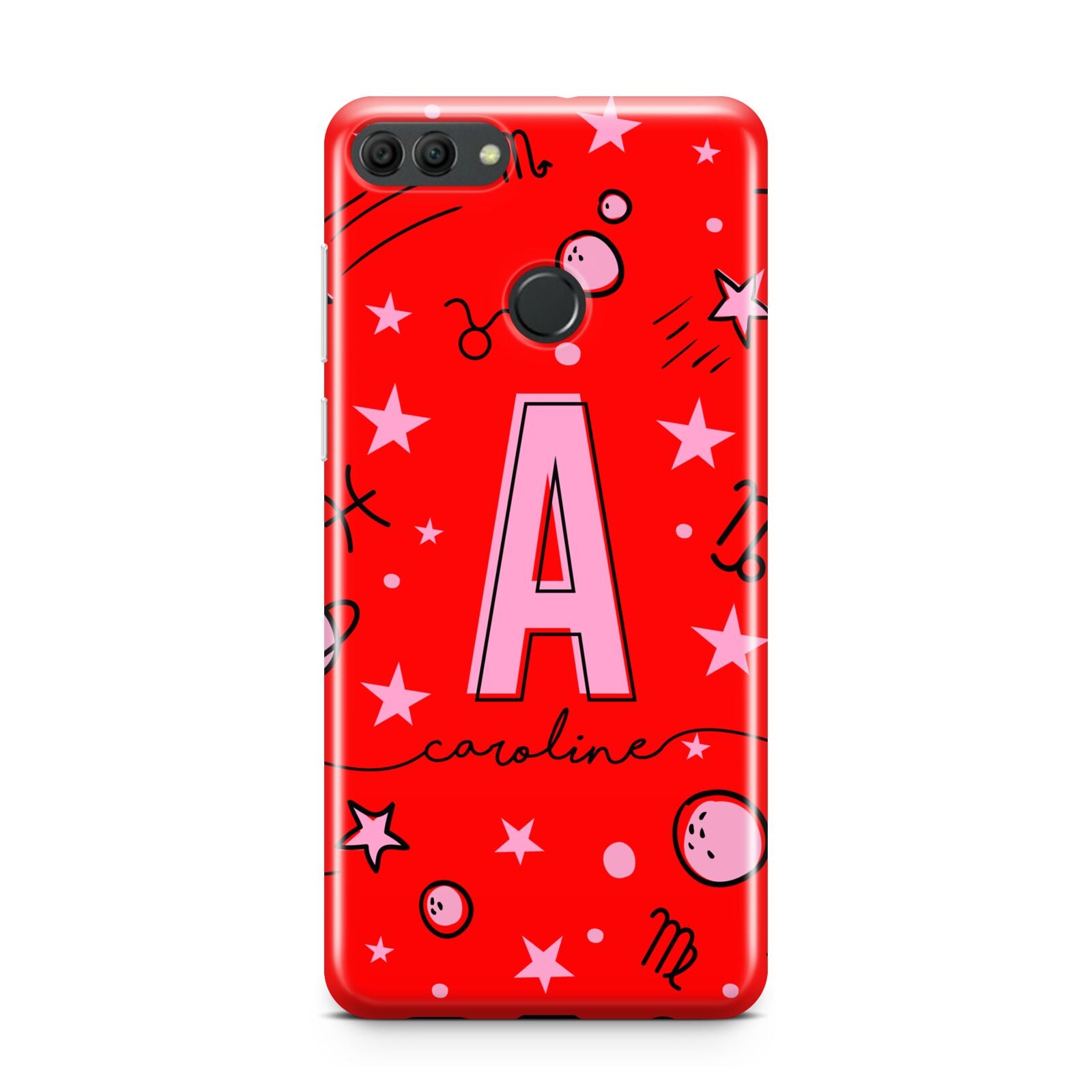 Personalised Space Initial Name Huawei Y9 2018