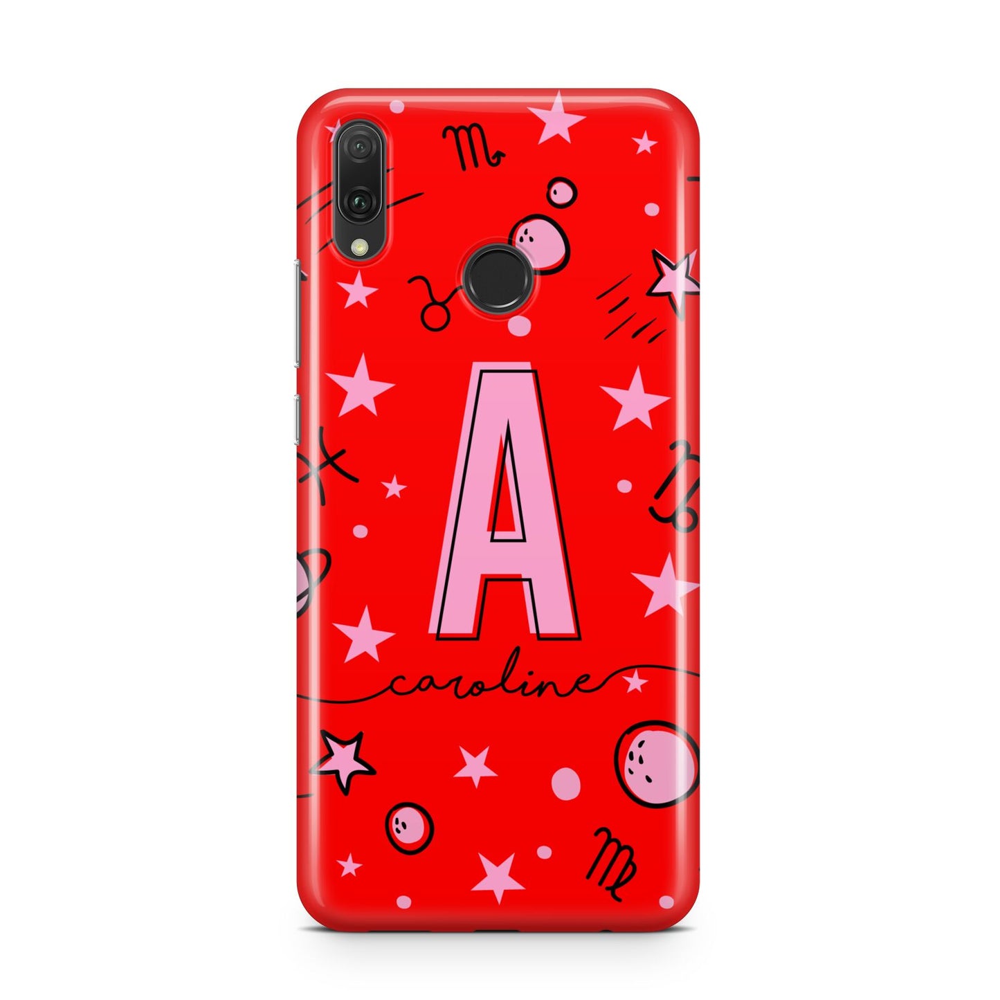 Personalised Space Initial Name Huawei Y9 2019