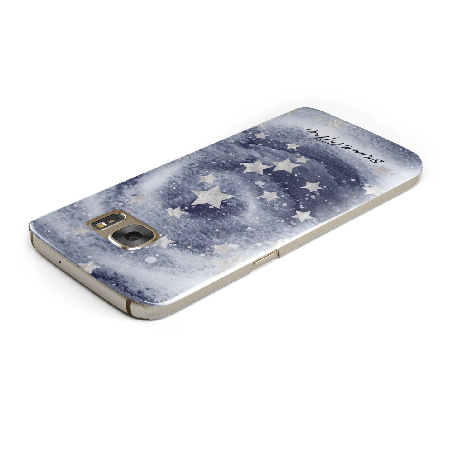 Personalised Space Samsung Galaxy Case Top Cutout