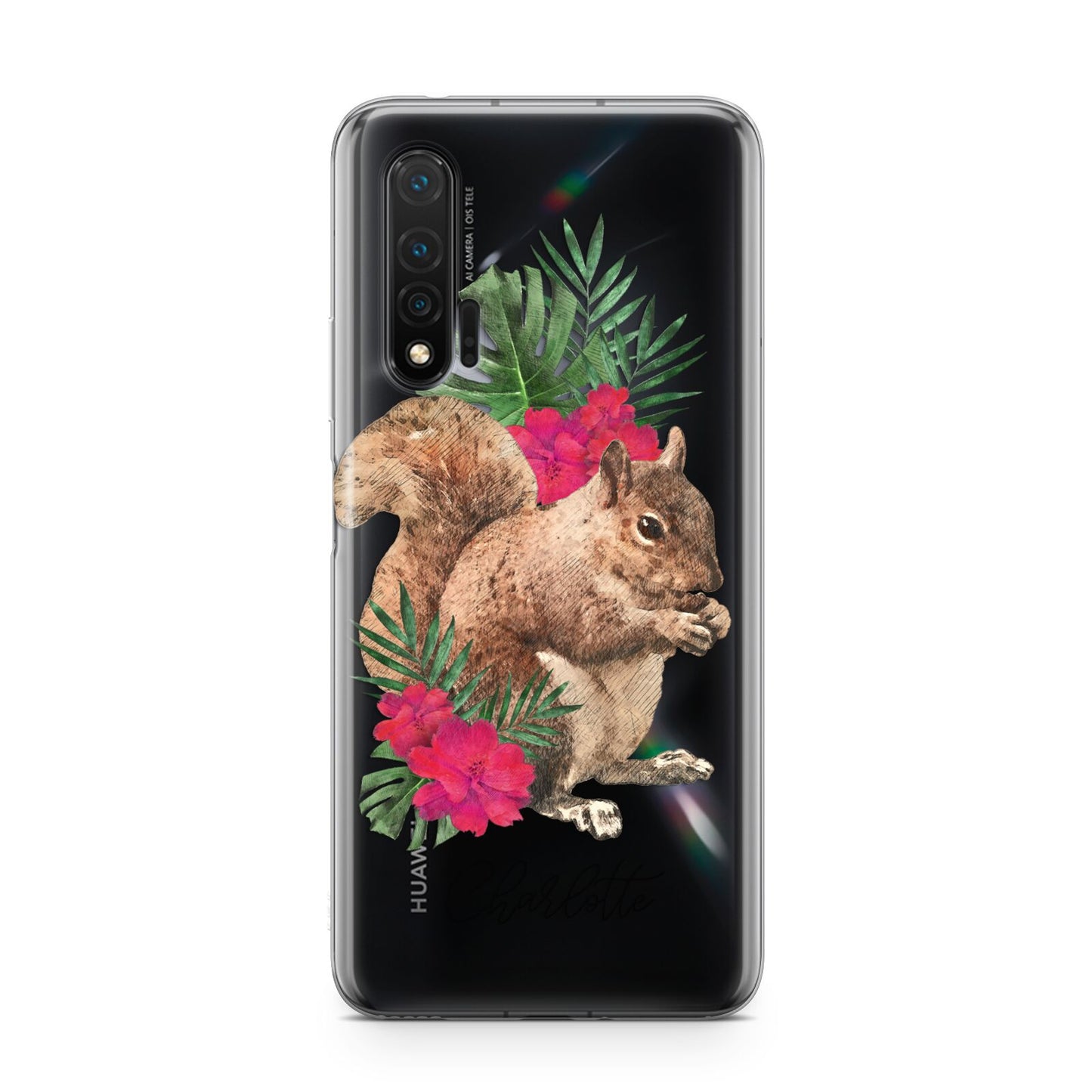 Personalised Squirrel Huawei Nova 6 Phone Case