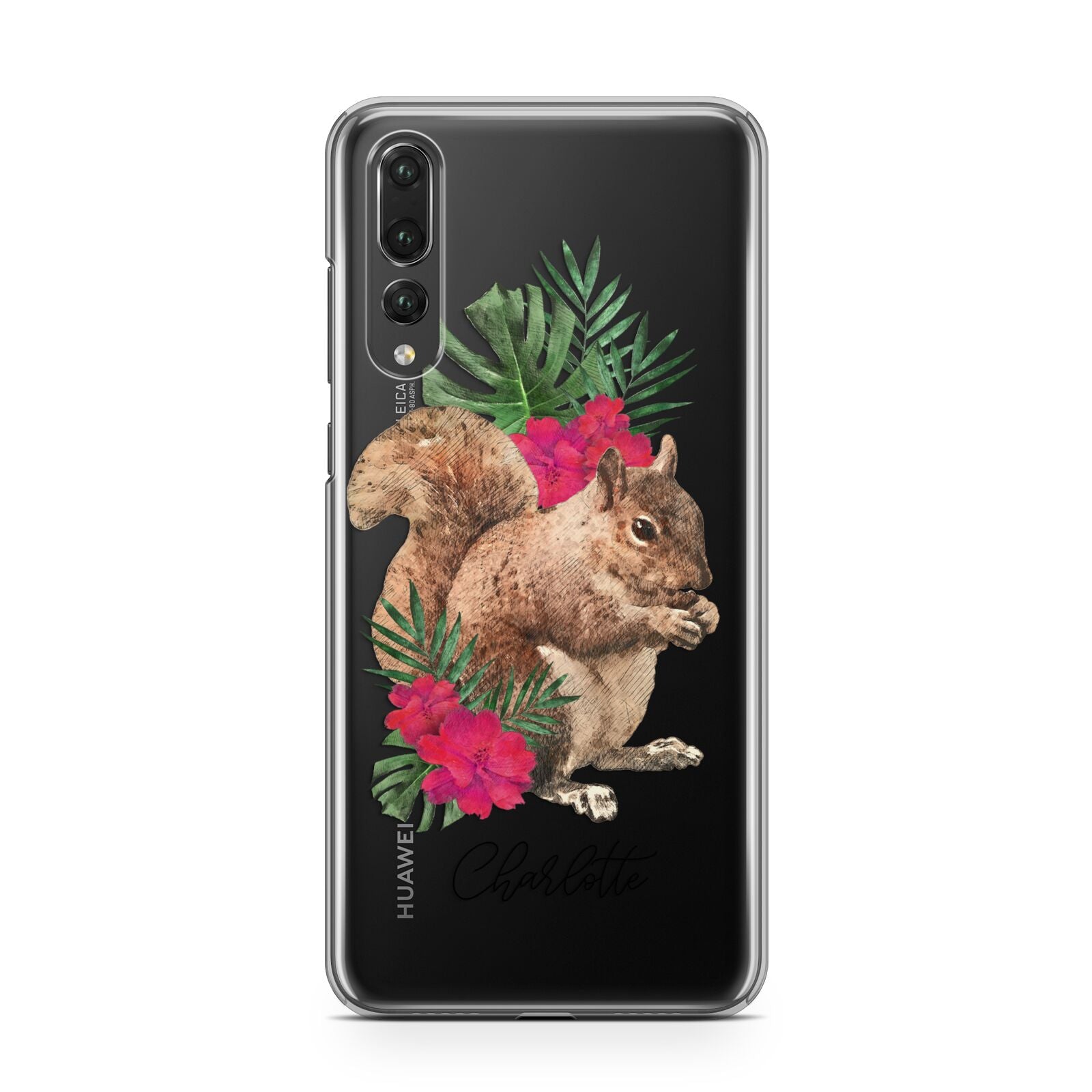 Personalised Squirrel Huawei P20 Pro Phone Case