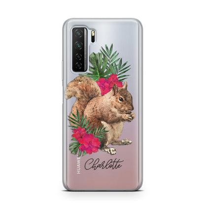 Personalised Squirrel Huawei P40 Lite 5G Phone Case