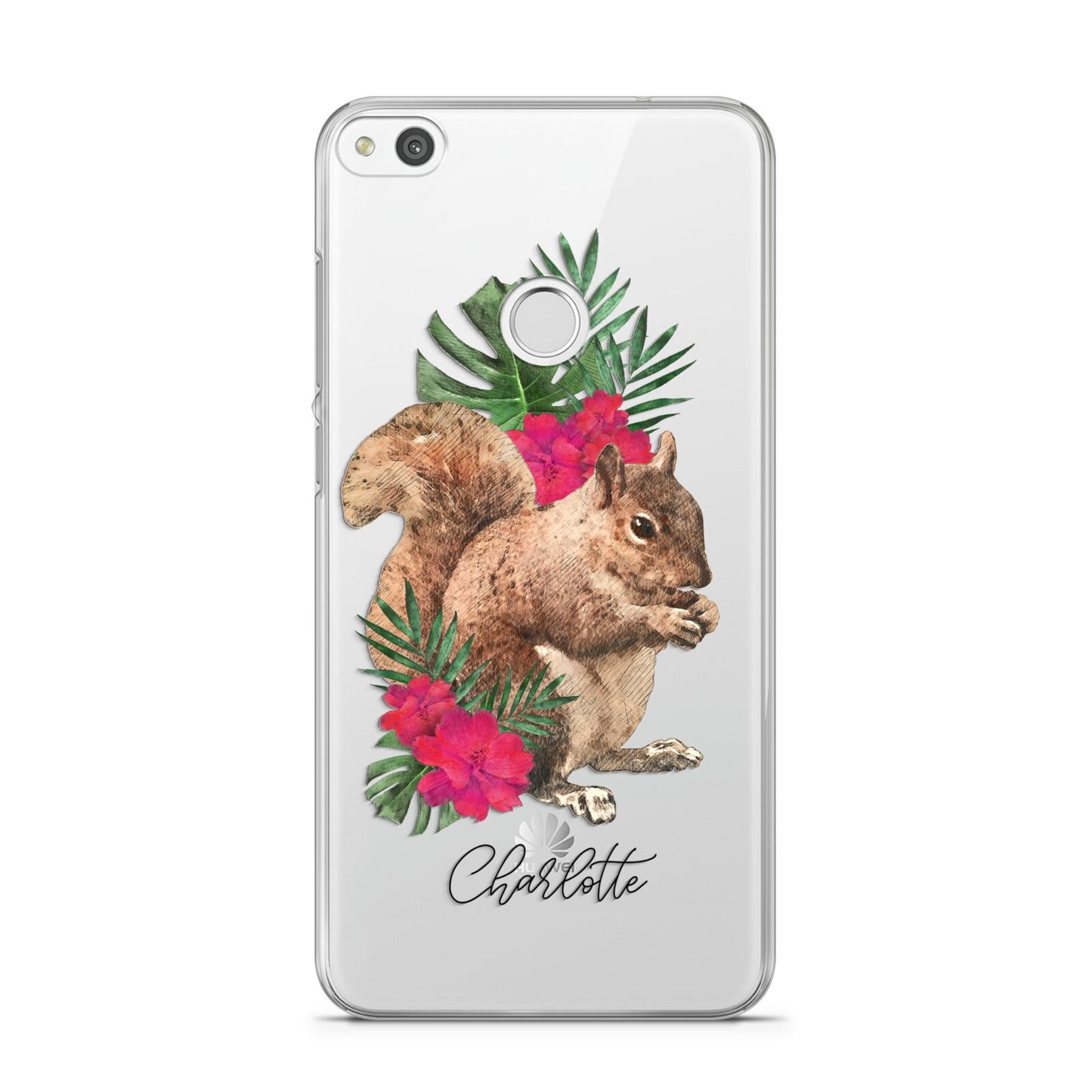 Personalised Squirrel Huawei P8 Lite Case