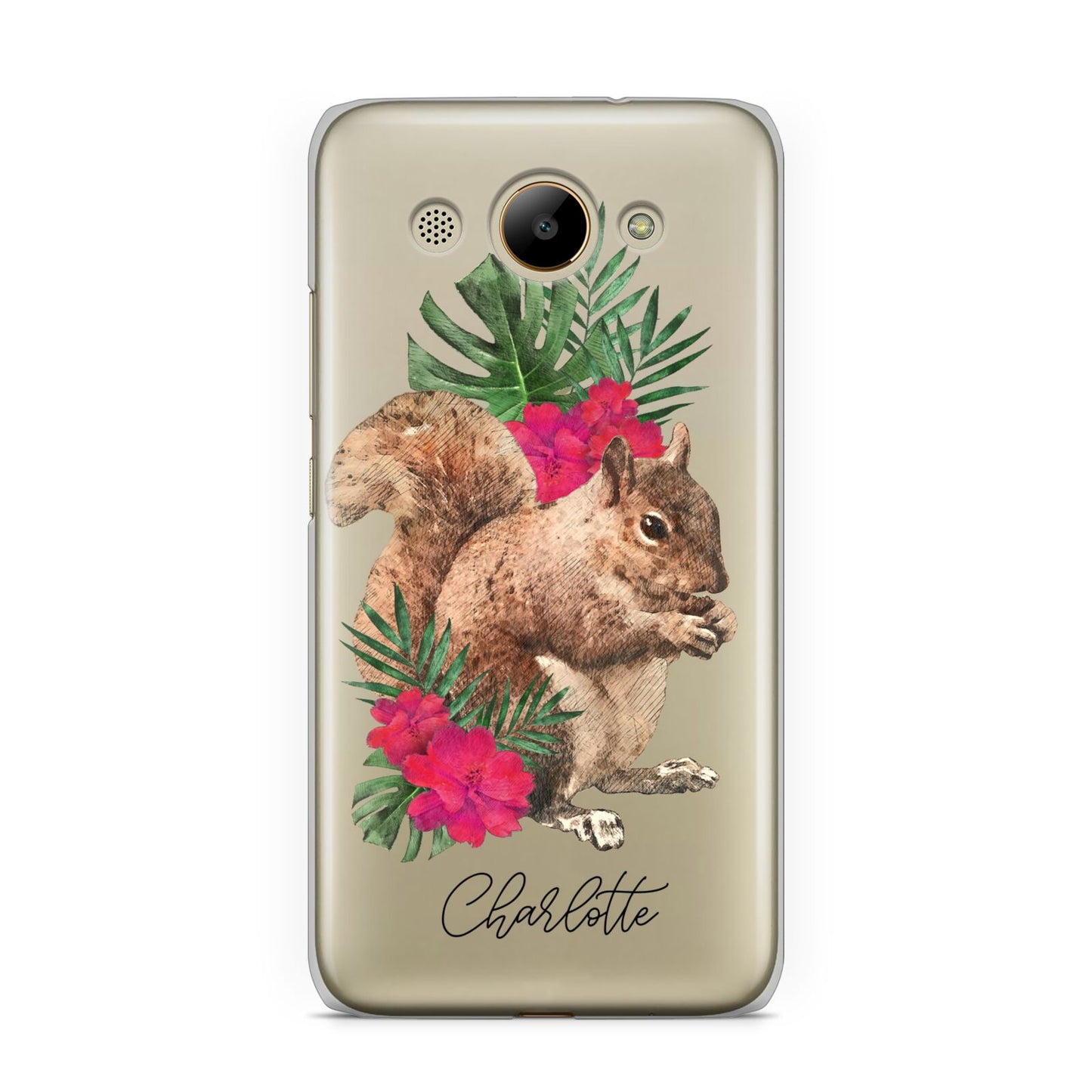 Personalised Squirrel Huawei Y3 2017