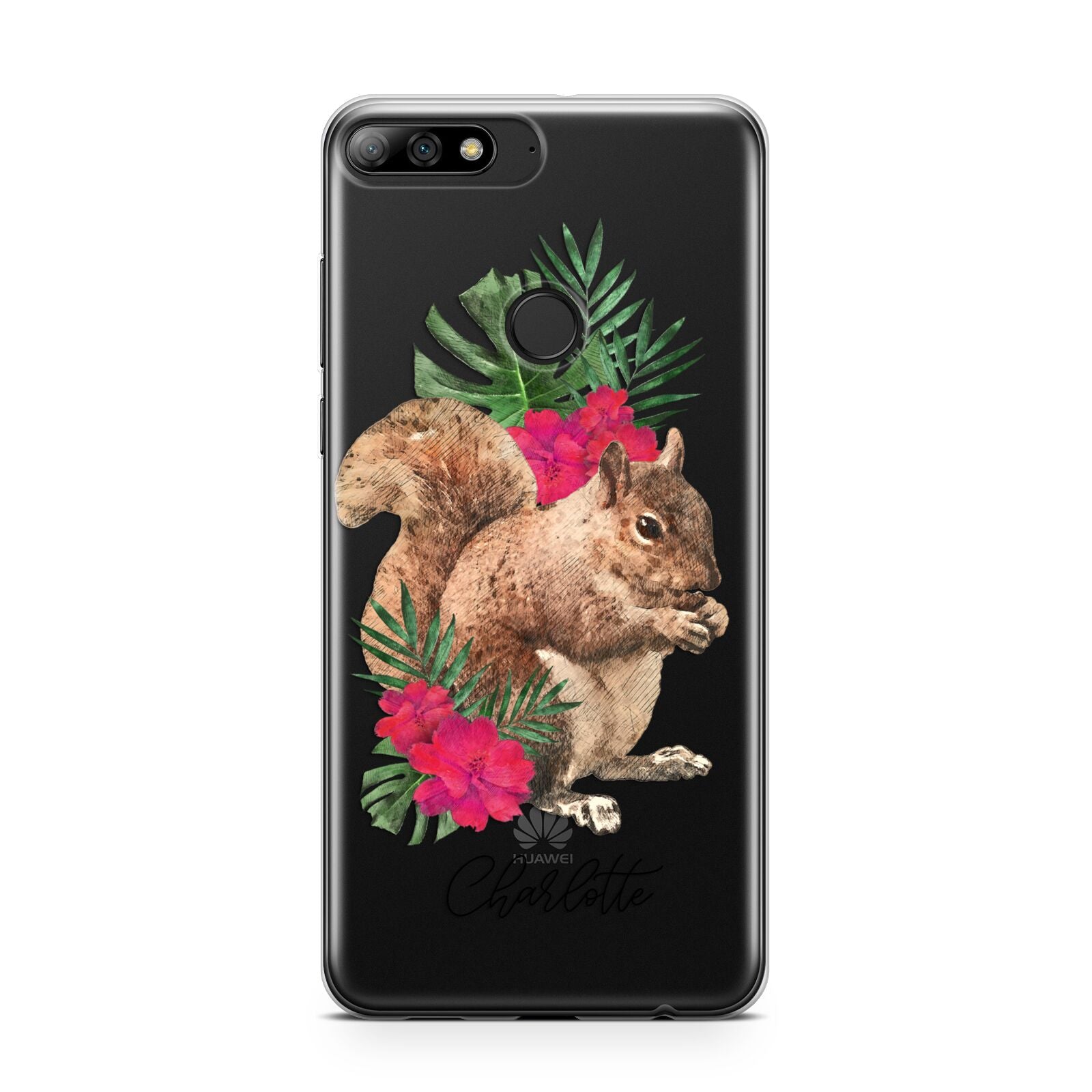 Personalised Squirrel Huawei Y7 2018